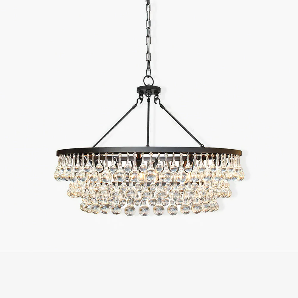 Avelis Postmodern Luxury Unique Tiered Crystal Chandelier - Image 36