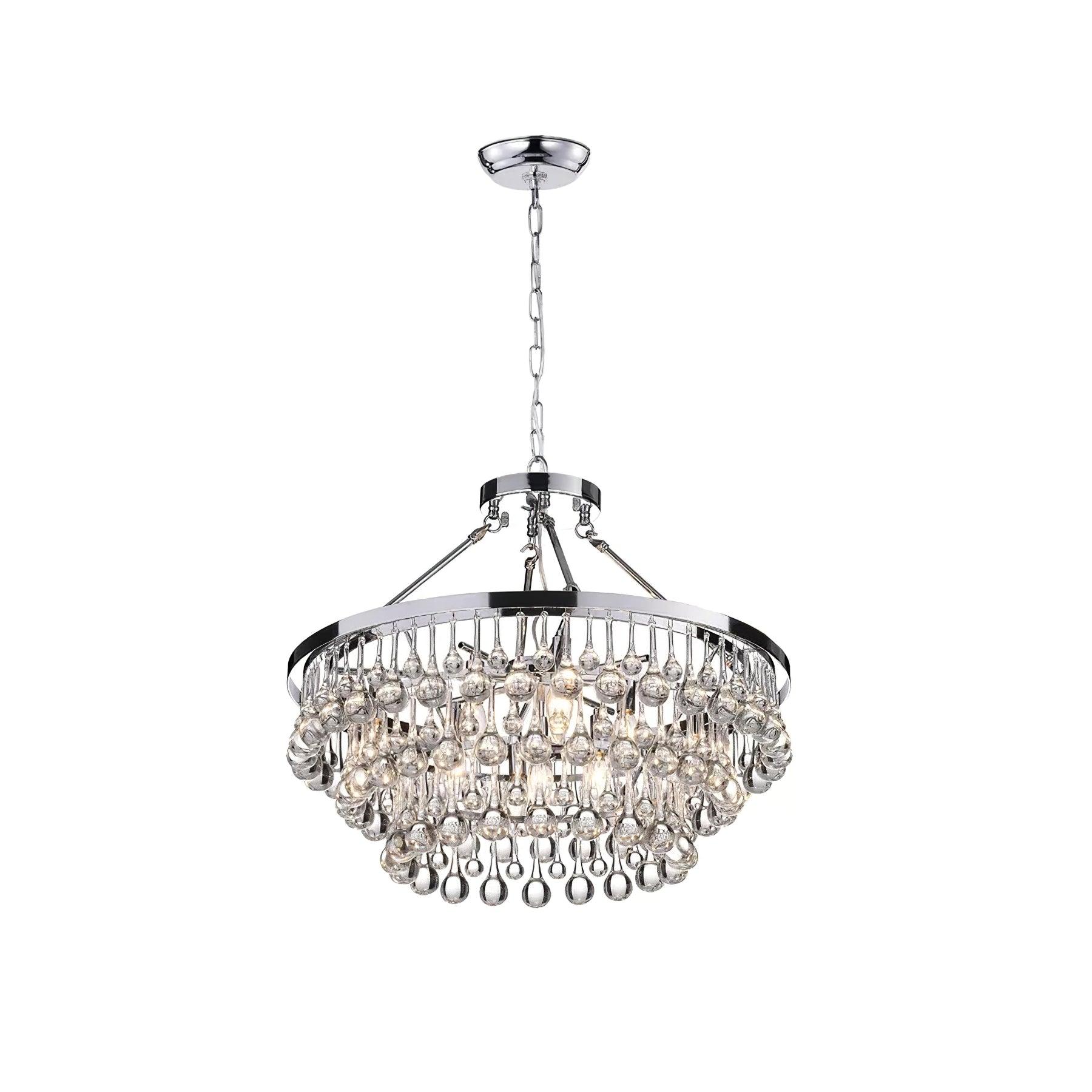 Avelis Postmodern Luxury Unique Tiered Crystal Chandelier - Image 43