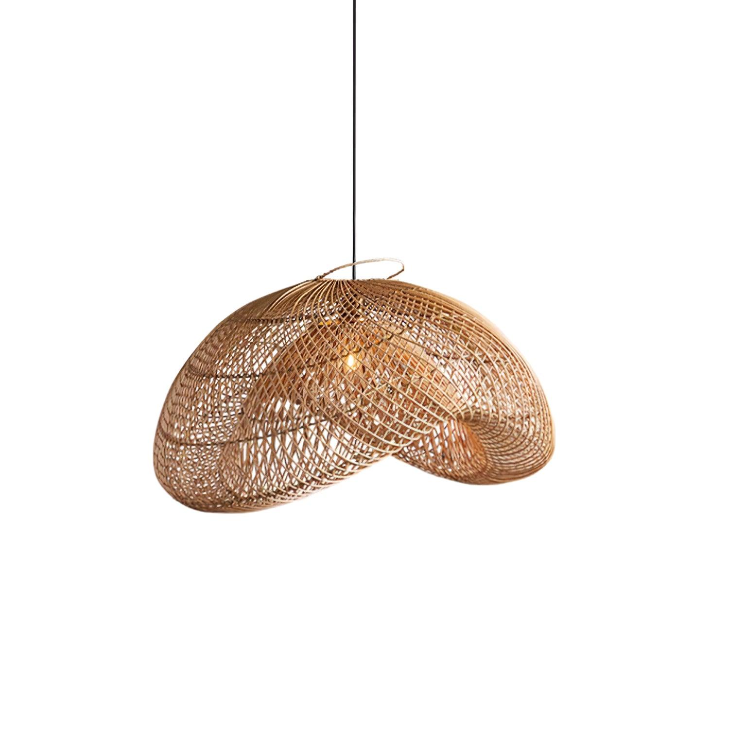 Averon Rattan Vintage Pendant Light - Image 20
