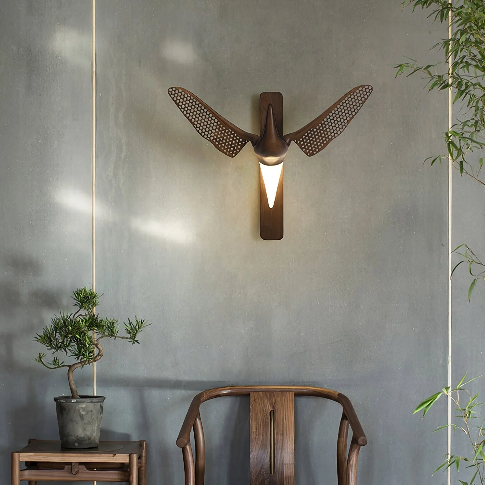 Avesa Individual Creativity Wood Wall Light - Image 22