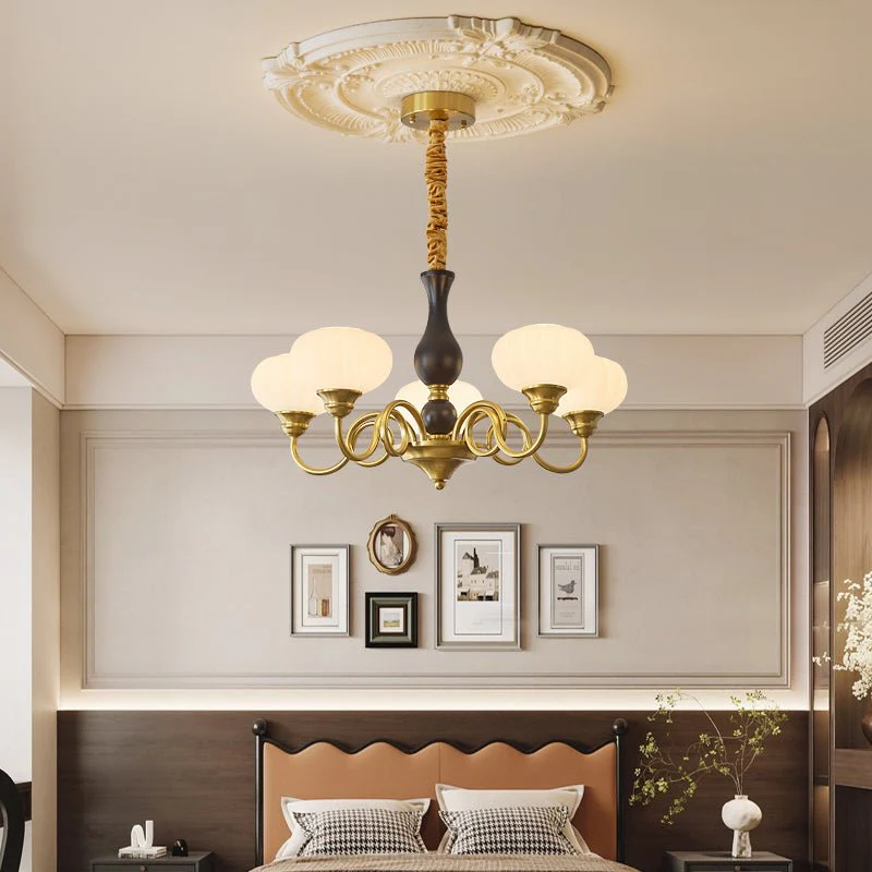 Avinor Nordic Traditional Wood Chandelier - Image 28