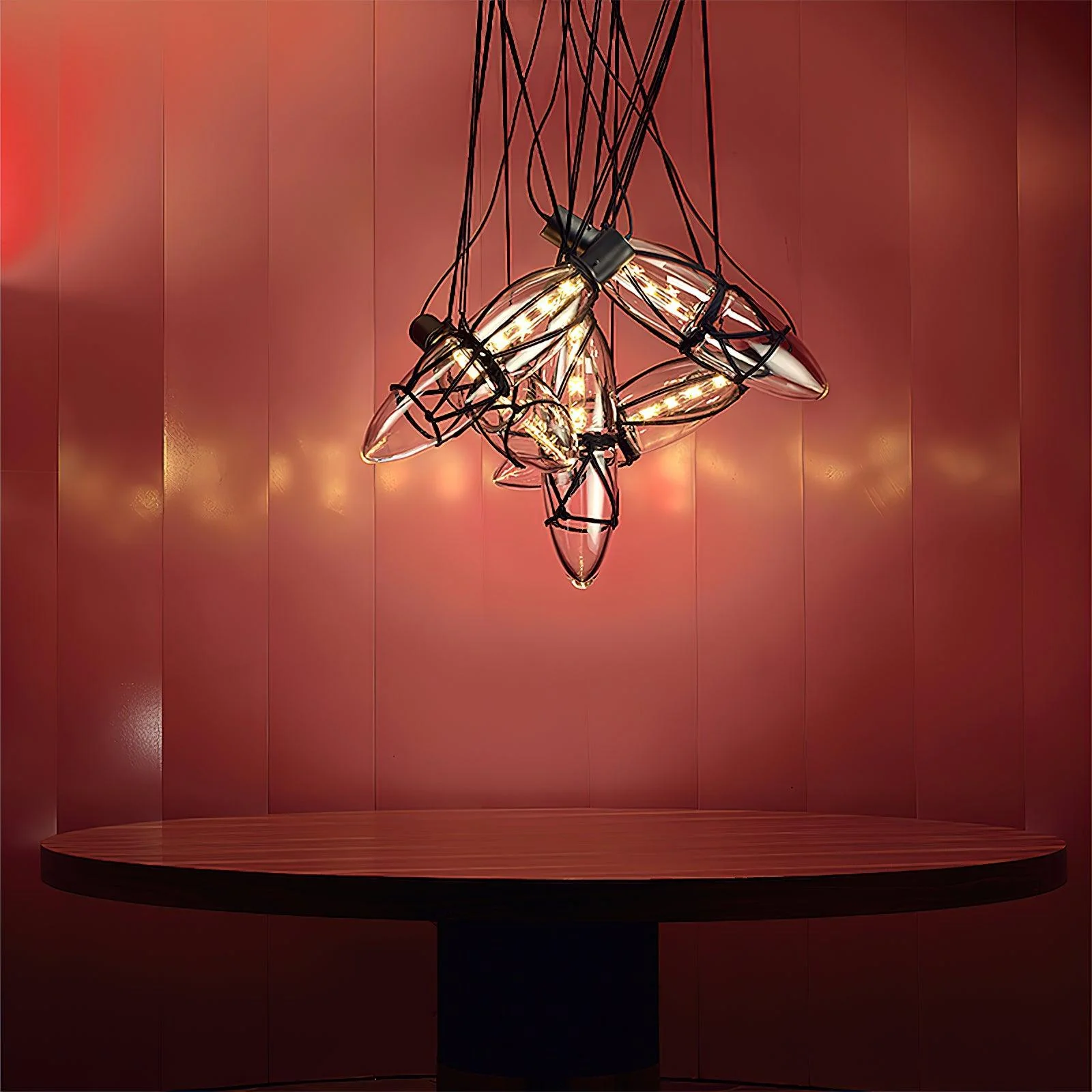 Avlireth Individual Creativity Bottle Glass Pendant Lamp - Image 16