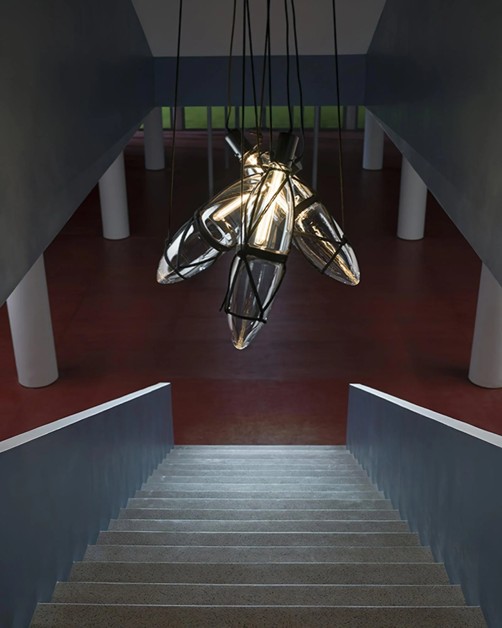Avlireth Individual Creativity Bottle Glass Pendant Lamp - Image 2