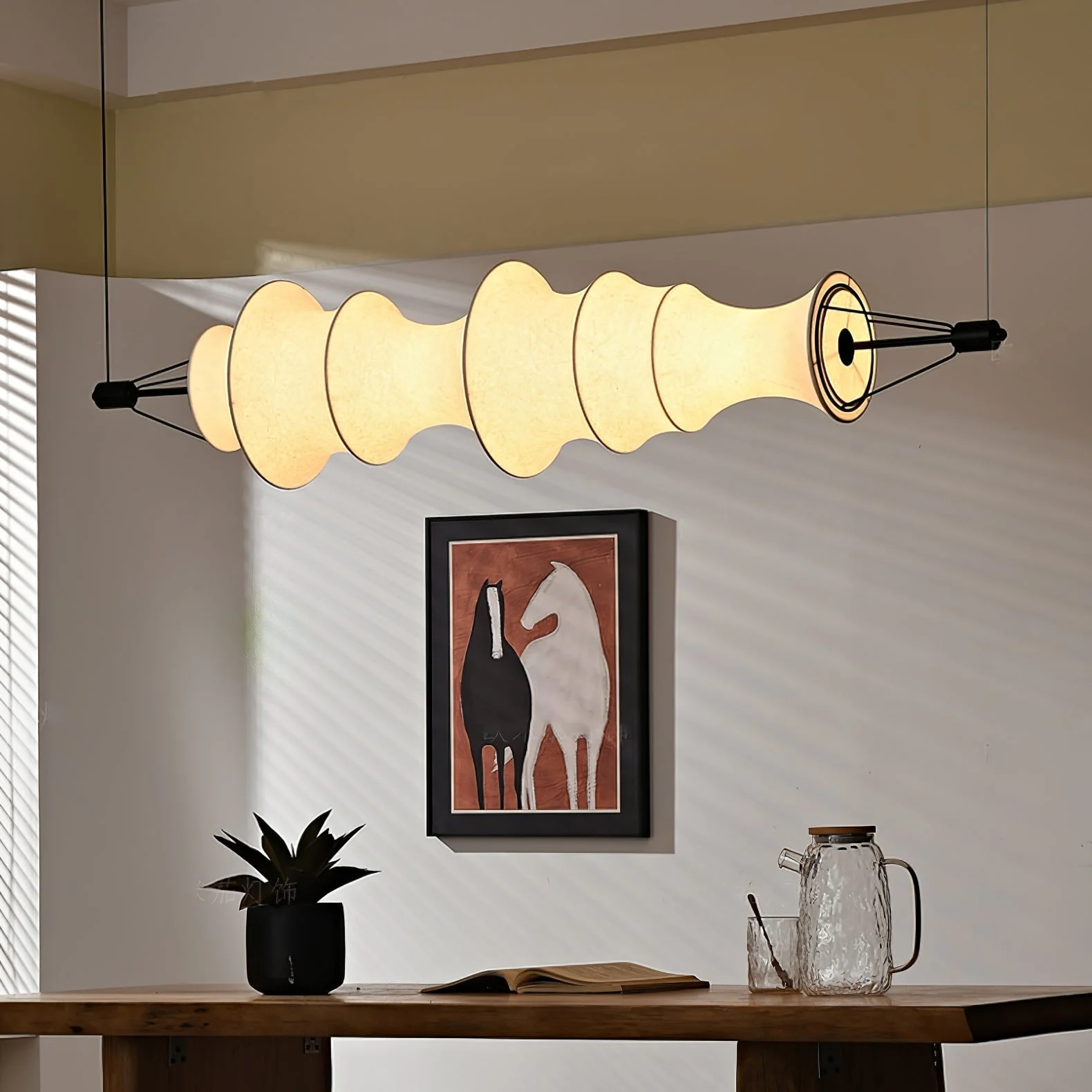 Avlorisra Art Elegance Silk Pendant Lamp - Image 5