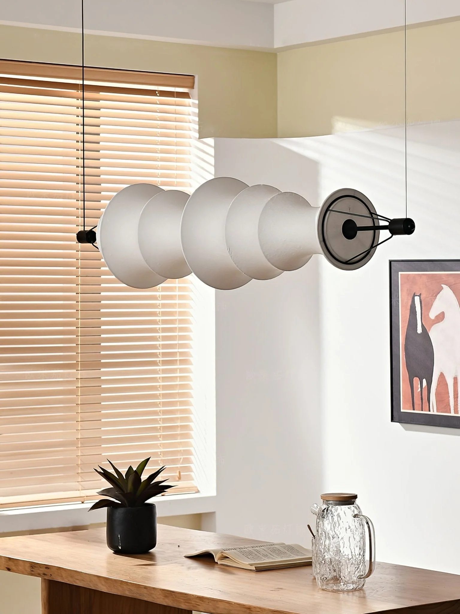 Avlorisra Art Elegance Silk Pendant Lamp - Image 6