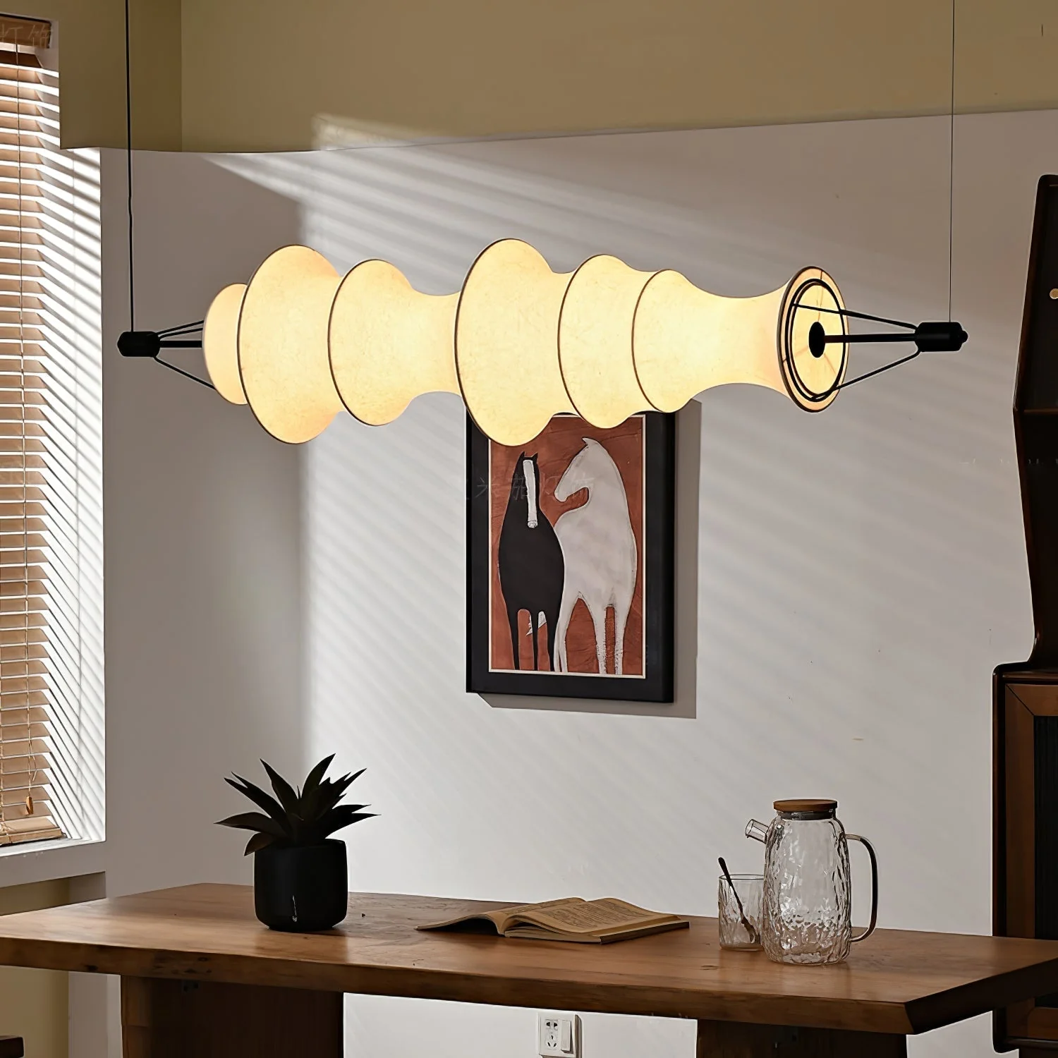 Avlorisra Art Elegance Silk Pendant Lamp - Image 7
