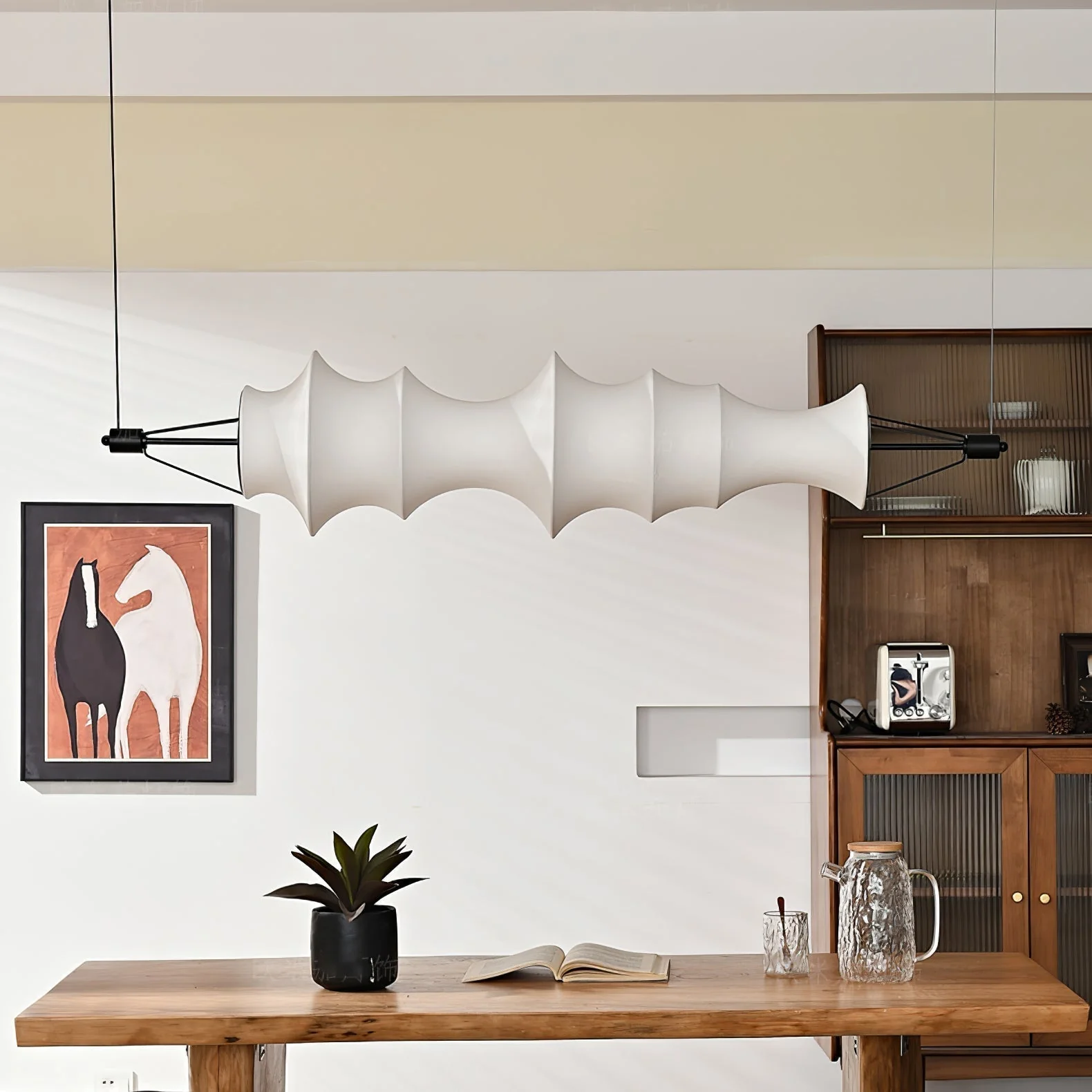 Avlorisra Art Elegance Silk Pendant Lamp - Image 9
