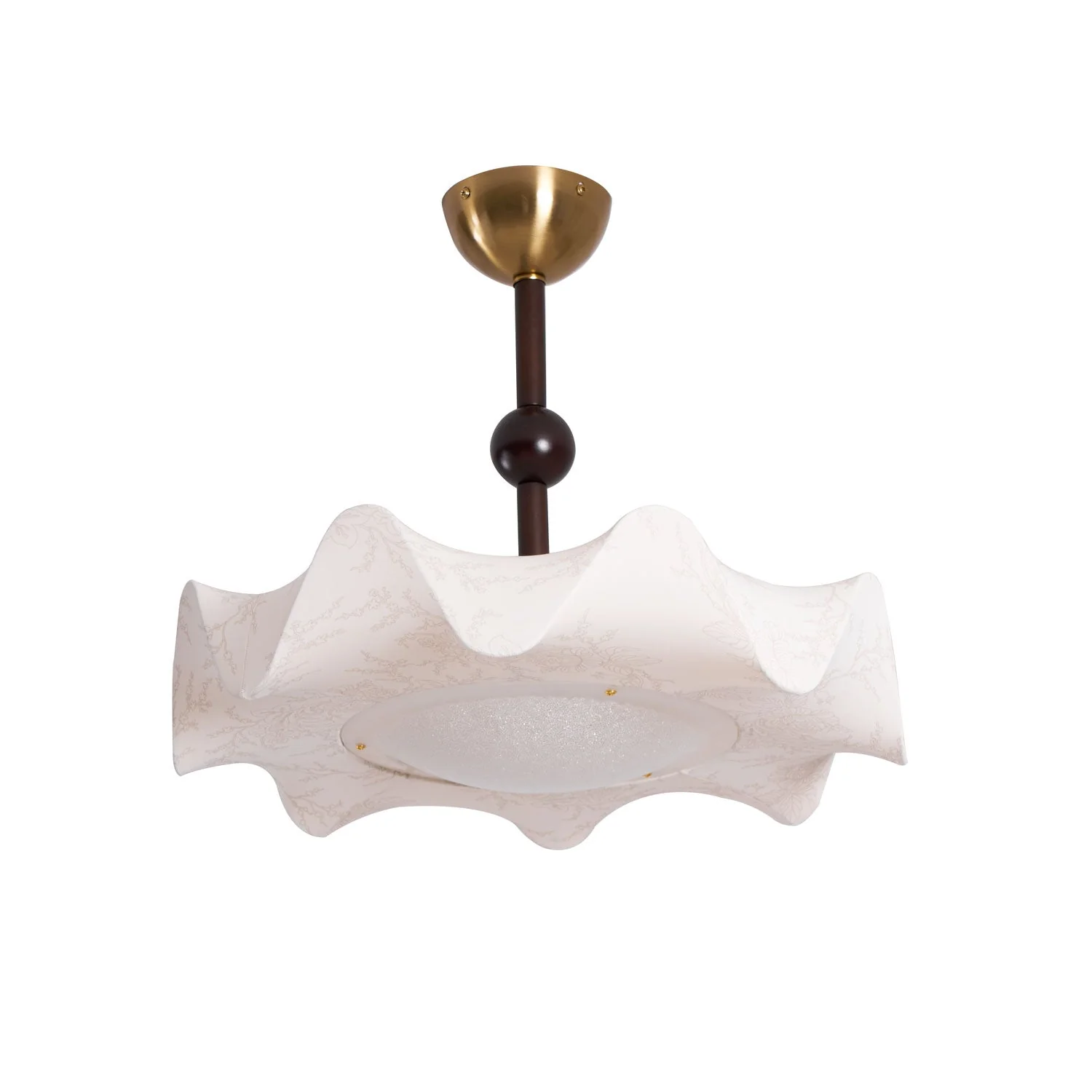 Avlorus Traditional Premium Elegance Wood Fabric Ceiling Light - Image 22