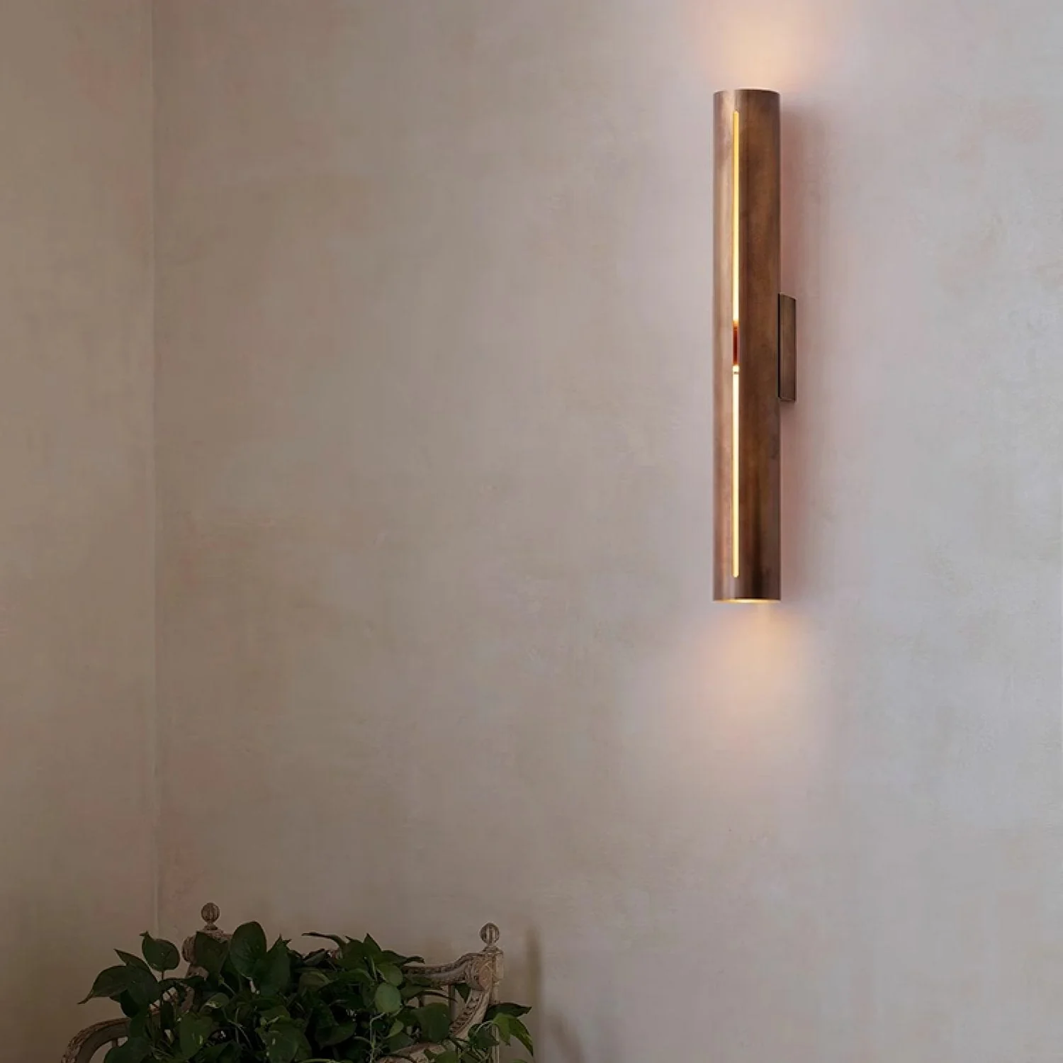 Avsilara Modern Minimalist Cylinder Brass Wall Light - Image 13