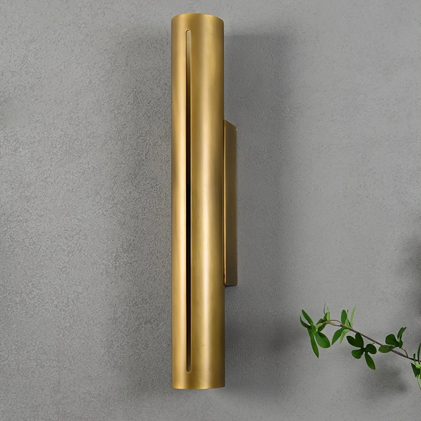 Avsilara Modern Minimalist Cylinder Brass Wall Light - Image 8