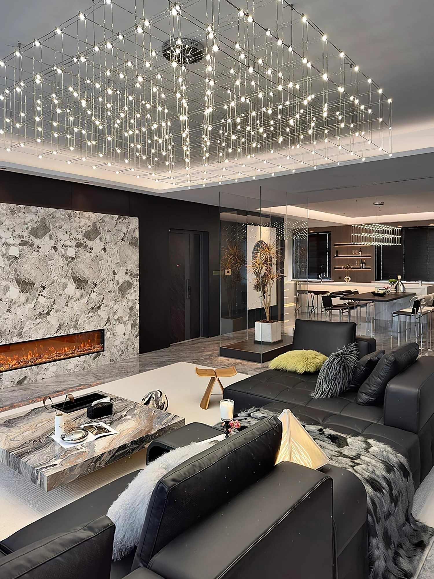 Avtalan Postmodern Luxury Cube Pendant Light - Image 15