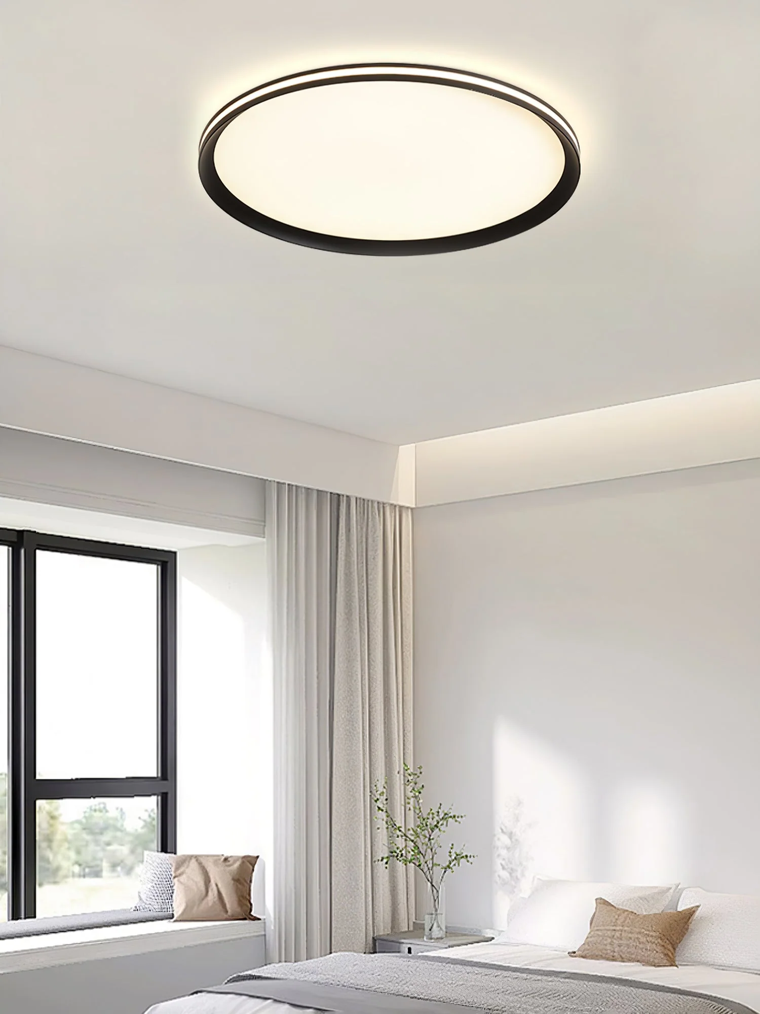 Avtheira Modern Minimalist Circular LED Ceiling Light - Image 59