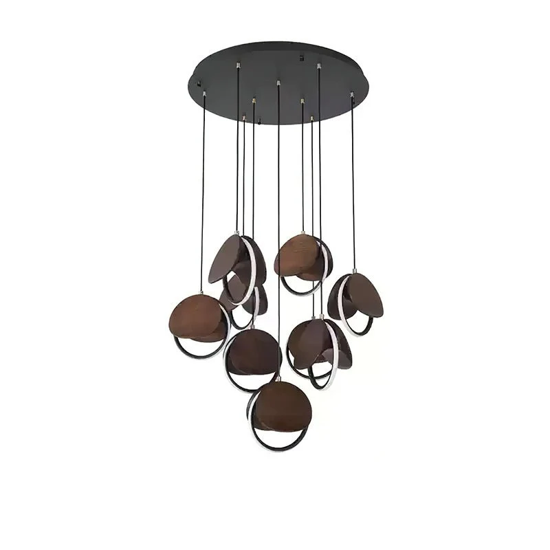 Avvelen Geometric Wood Pendant Light - Image 32