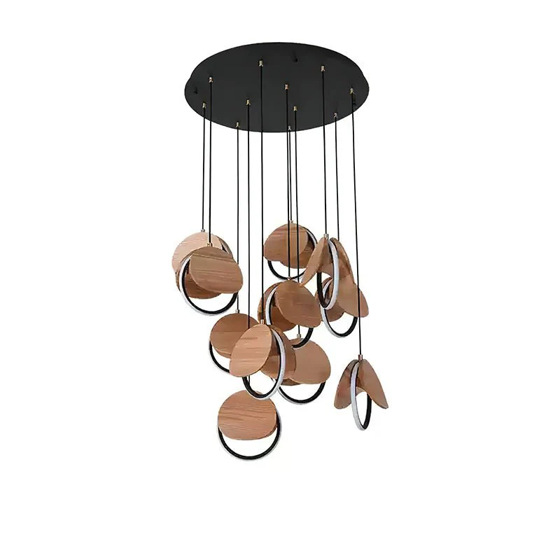 Avvelen Geometric Wood Pendant Light - Image 33