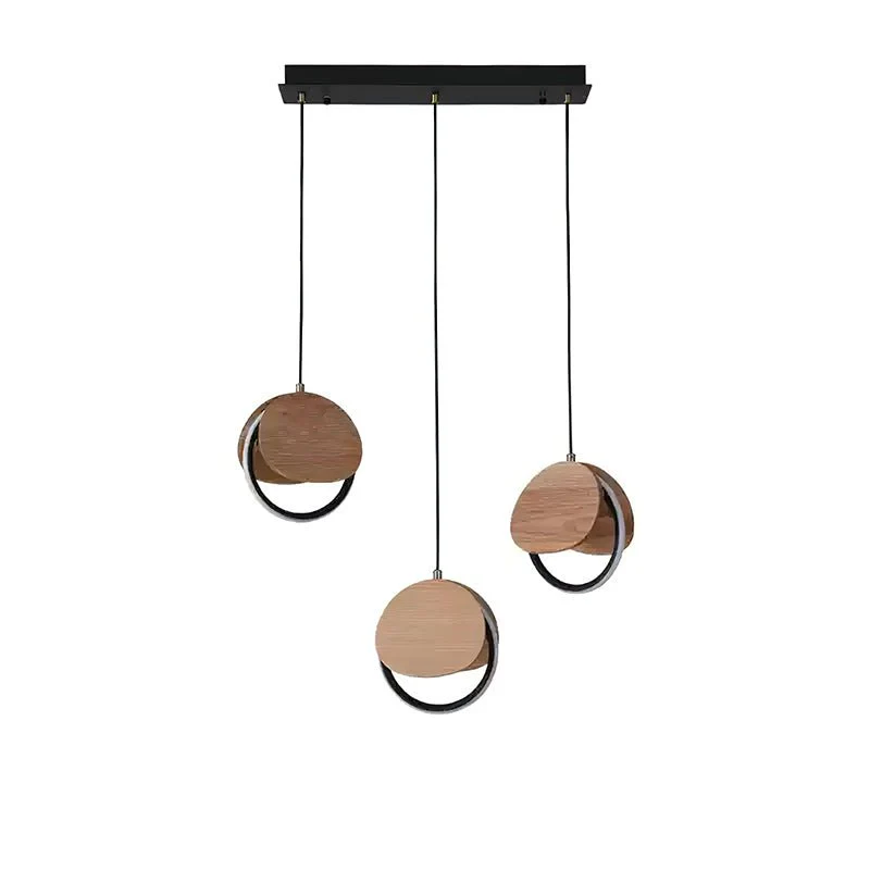 Avvelen Geometric Wood Pendant Light - Image 36