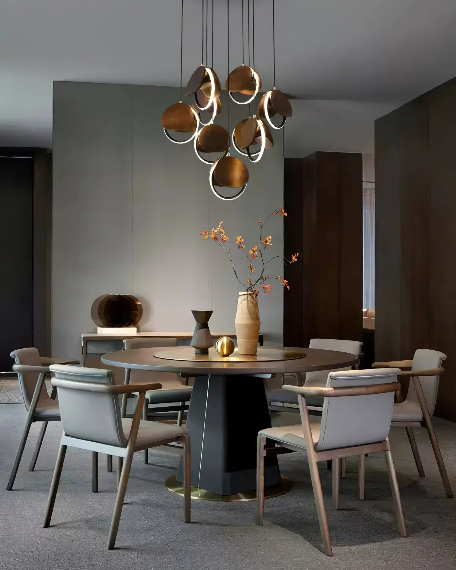 Avvelen Geometric Wood Pendant Light - Image 40