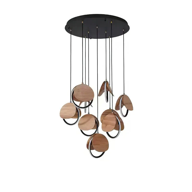 Avvelen Geometric Wood Pendant Light - Image 44