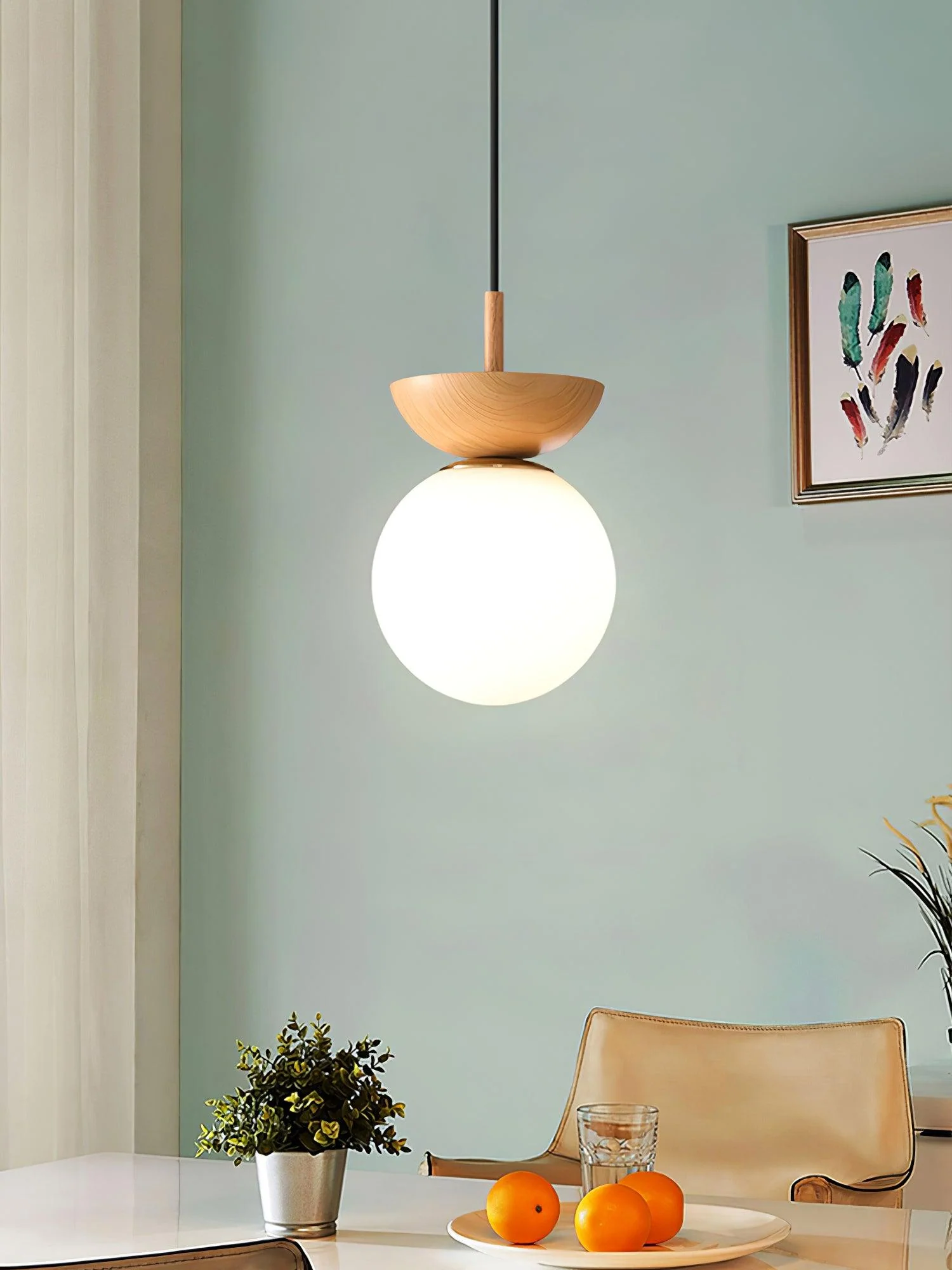 Avvenora Premium Nordic Art Glass Pendant Lamp - Image 32
