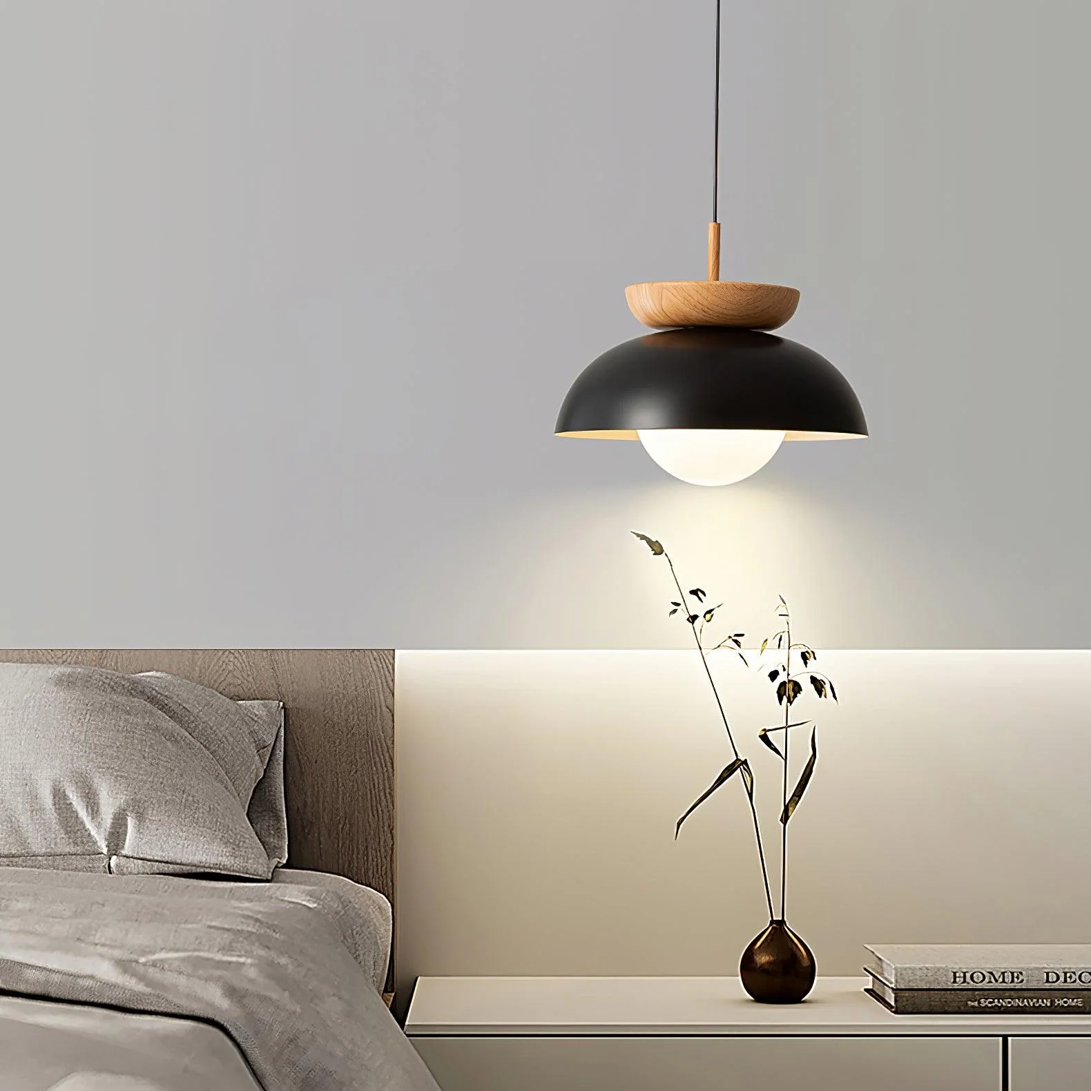 Avvenora Premium Nordic Art Glass Pendant Lamp - Image 4