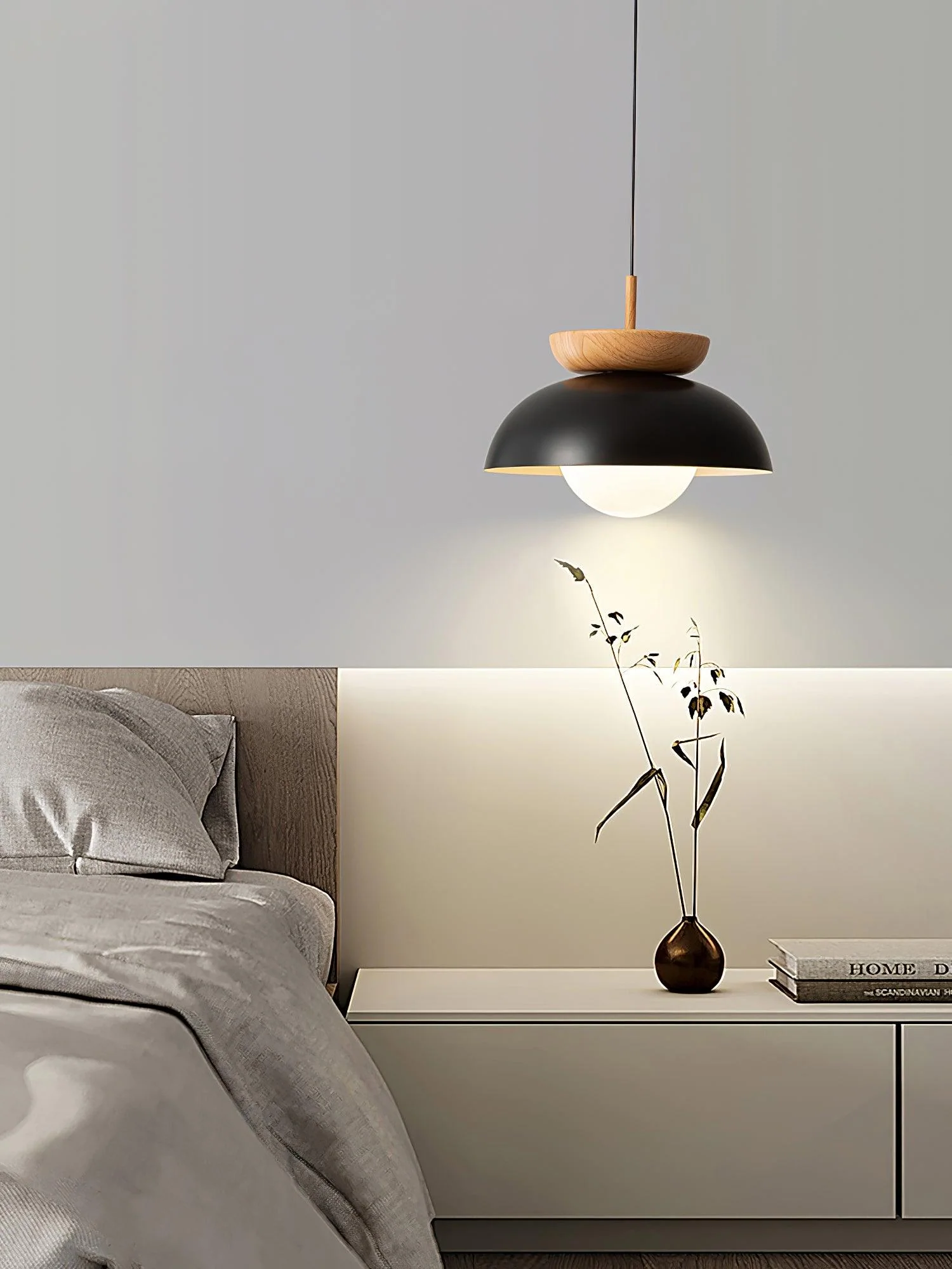Avvenora Premium Nordic Art Glass Pendant Lamp - Image 7