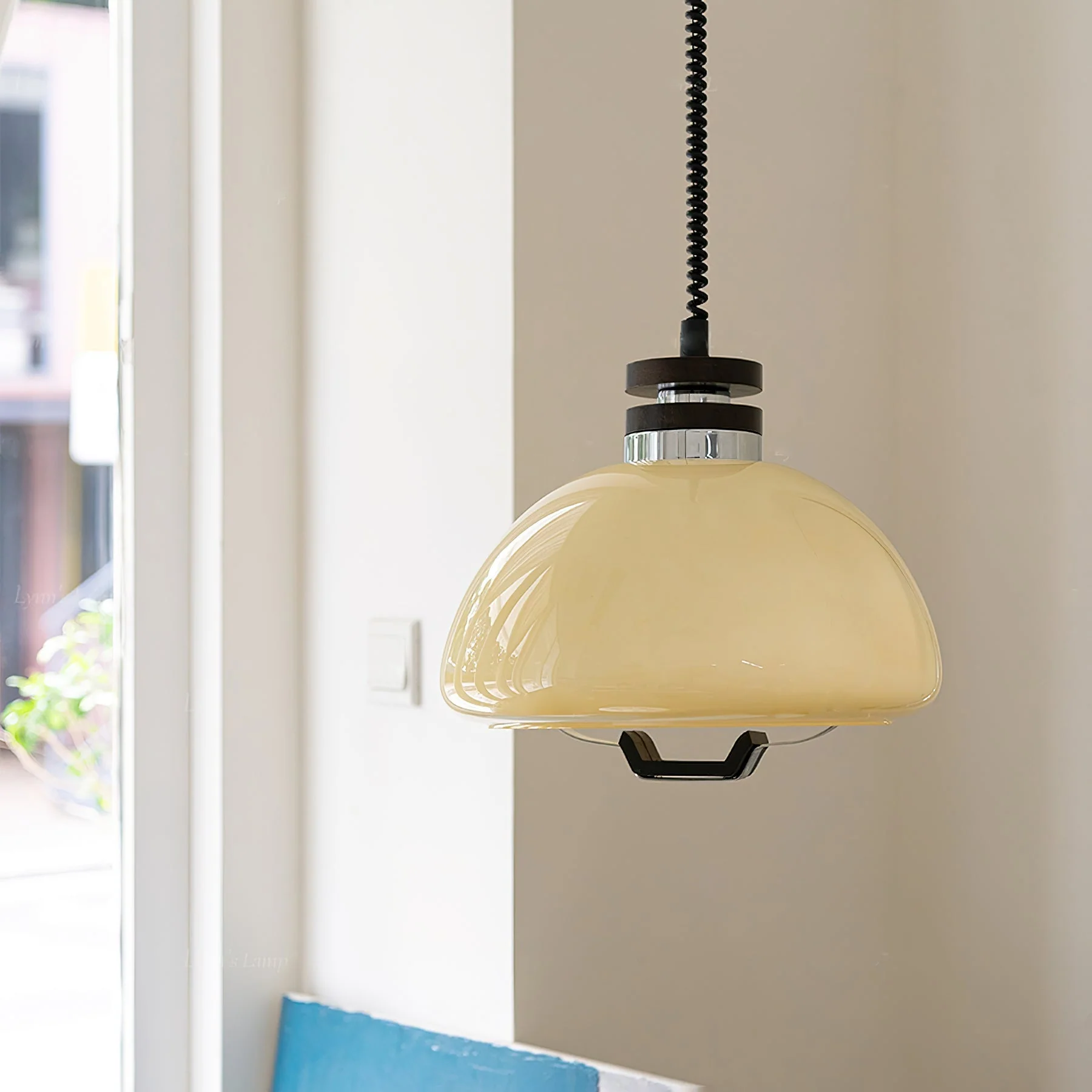 Avvinel Nordic Art Pudding Wood Pendant Light - Image 11