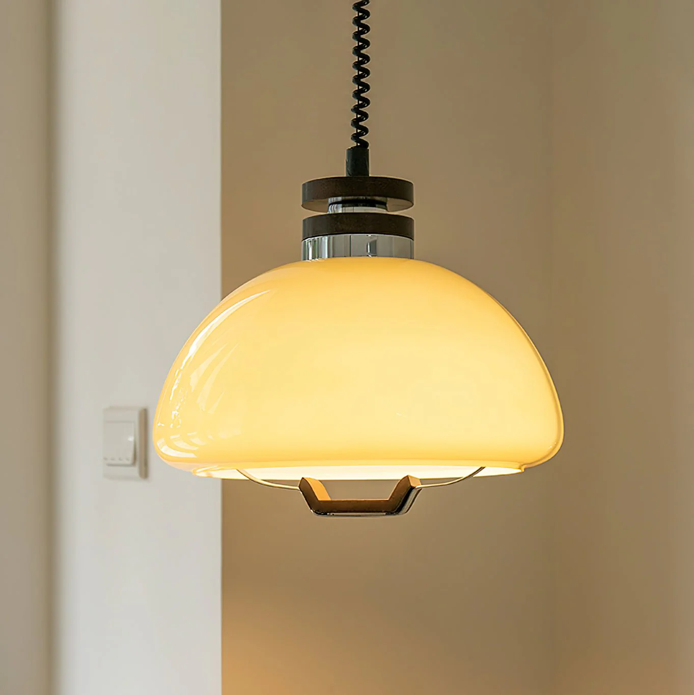 Avvinel Nordic Art Pudding Wood Pendant Light - Image 8