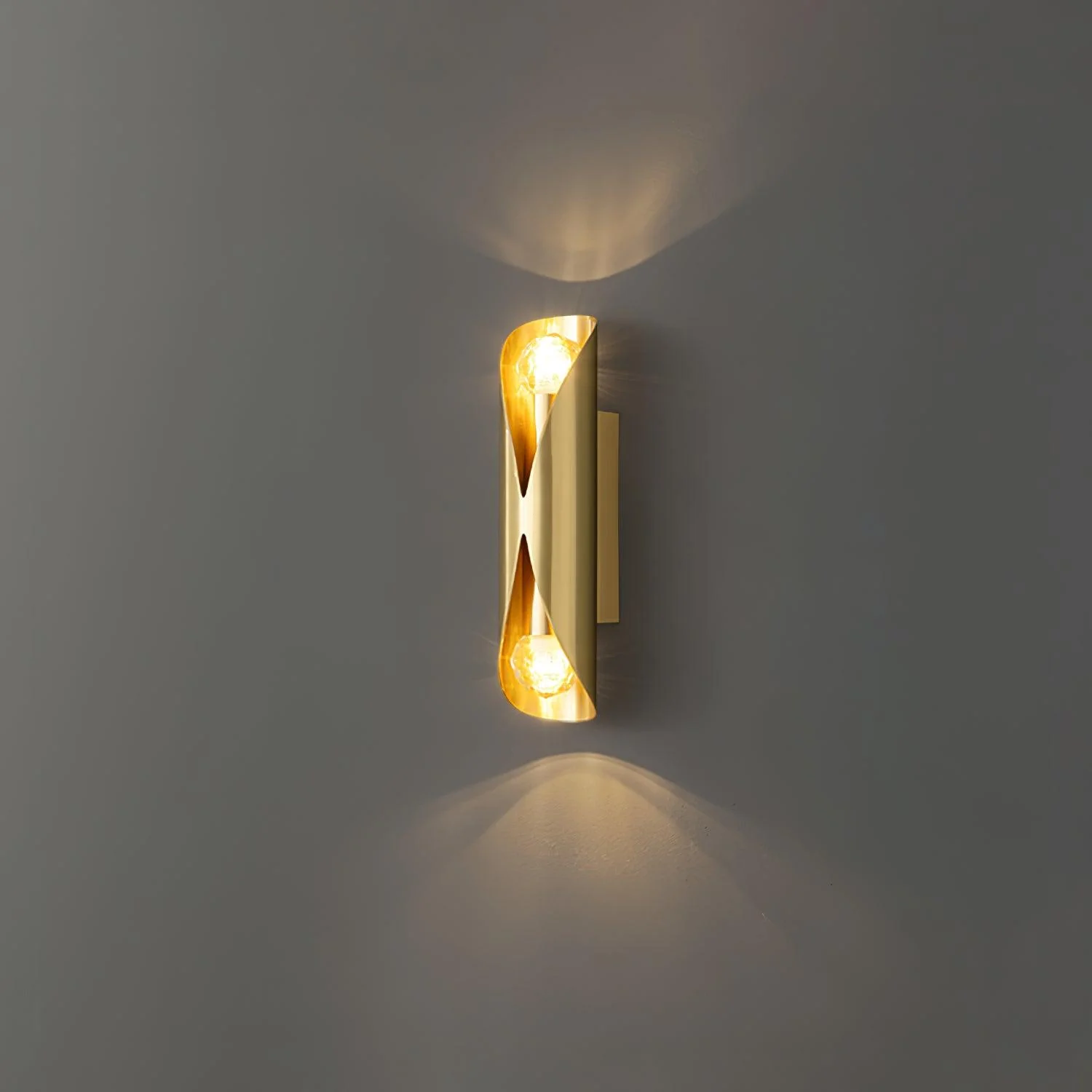 Avynila Modern Minimalist Diamonds Brass Wall Lamp - Image 19
