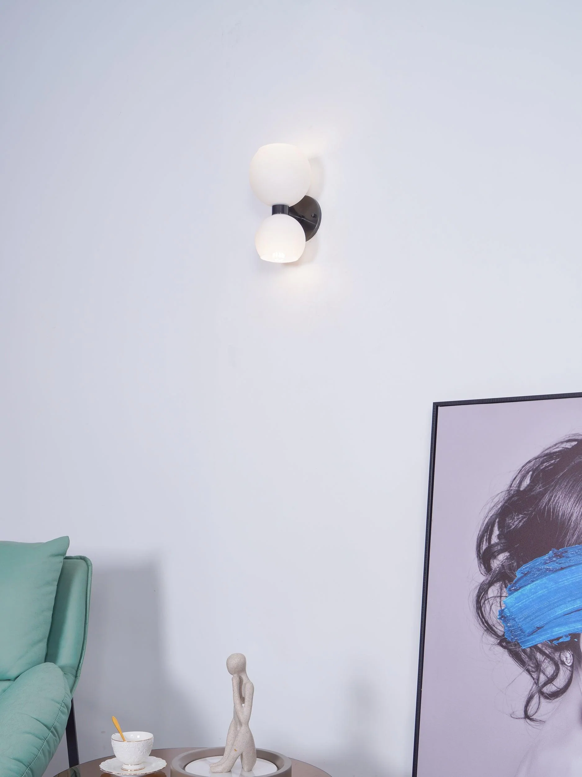 Avynion Modern Nordic Art Glass Wall Lamp - Image 45