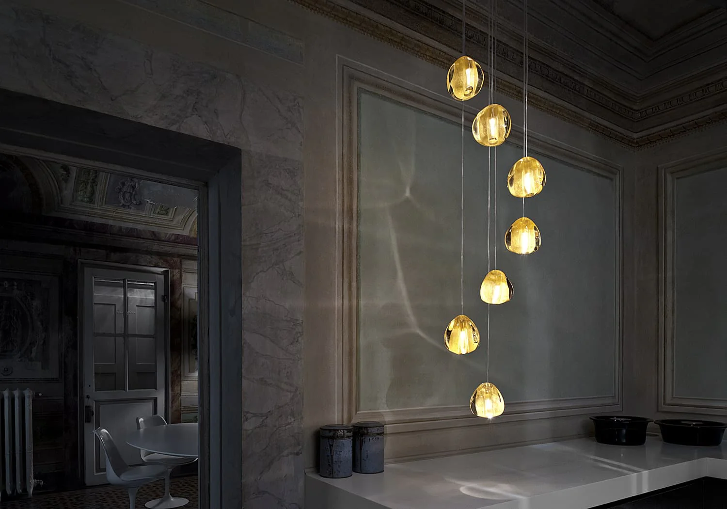 Avynor Postmodern Luxury Cherry Crystal Pendant Lamp - Image 120
