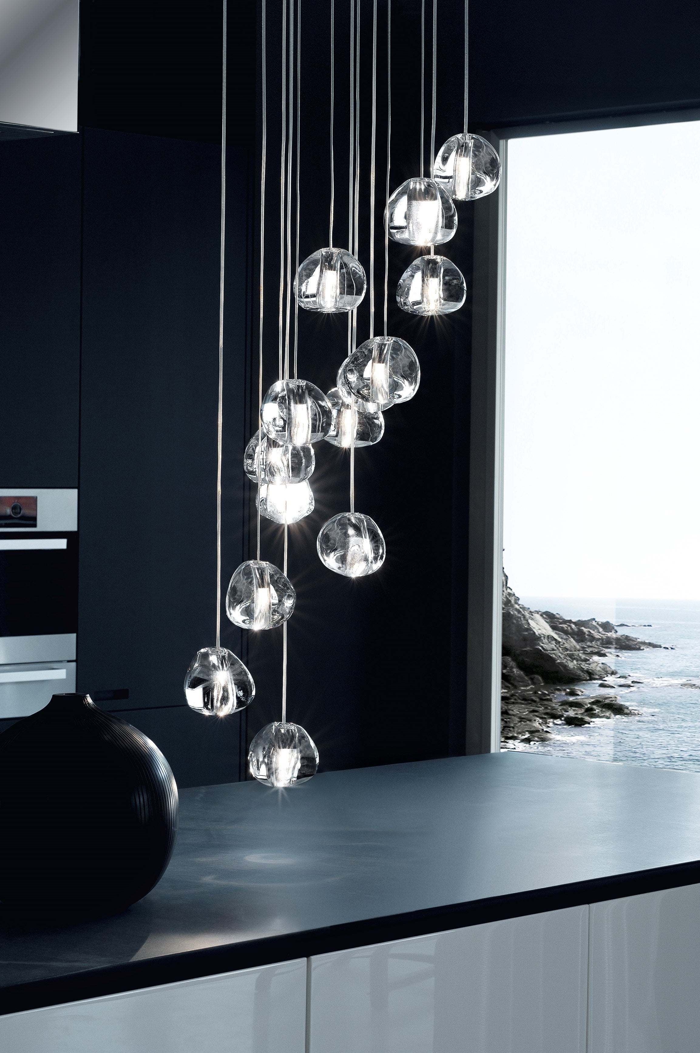 Avynor Postmodern Luxury Cherry Crystal Pendant Lamp - Image 30