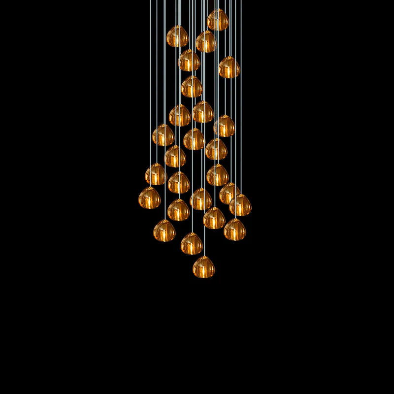 Avynor Postmodern Luxury Cherry Crystal Pendant Lamp - Image 75