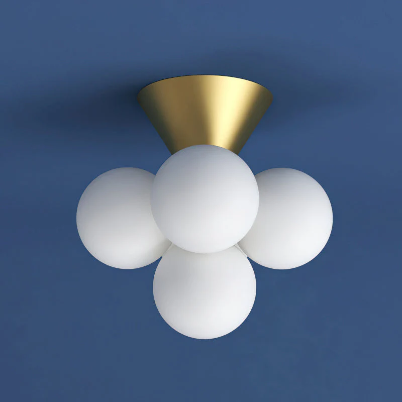 Axis Contemporary Glass Ceiling Light - Image 5