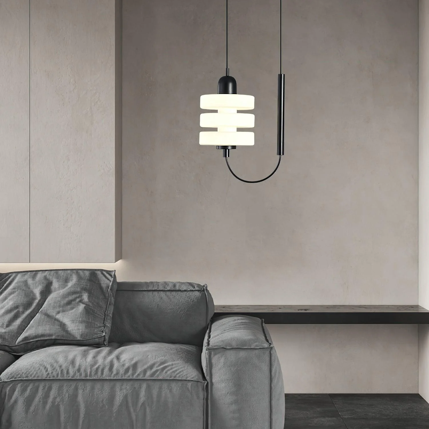 Axis Modern Glass Pendant Lamp - Image 7