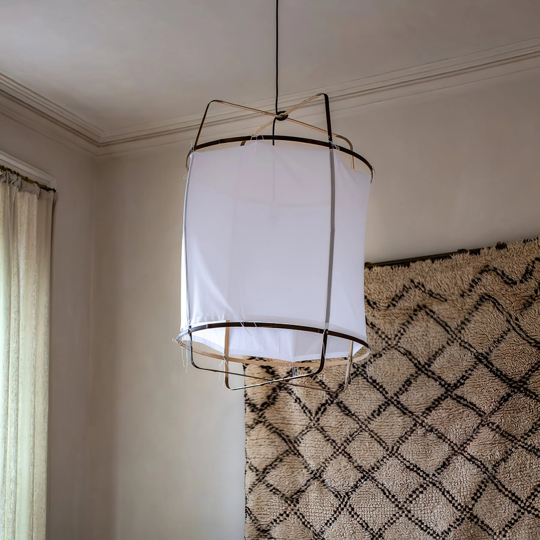 Ay Contemporary Bamboo Pendant Light - Image 9