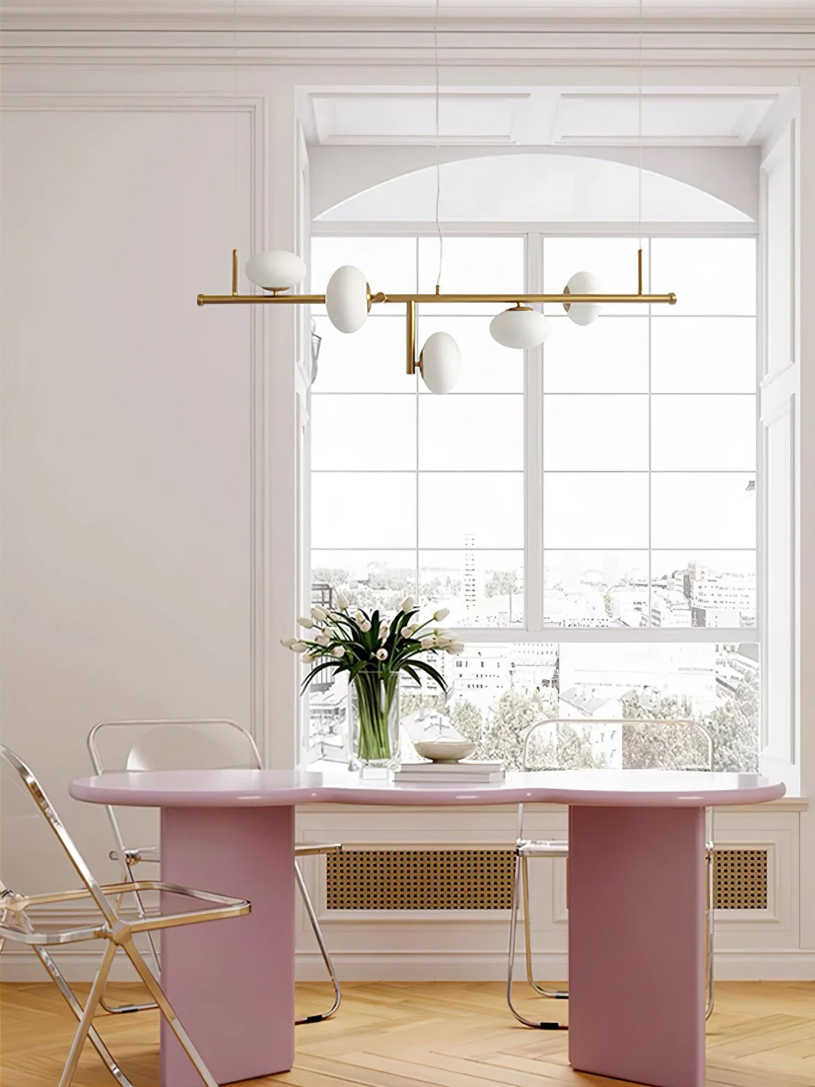 Balance Modern Glass Chandelier - Image 19