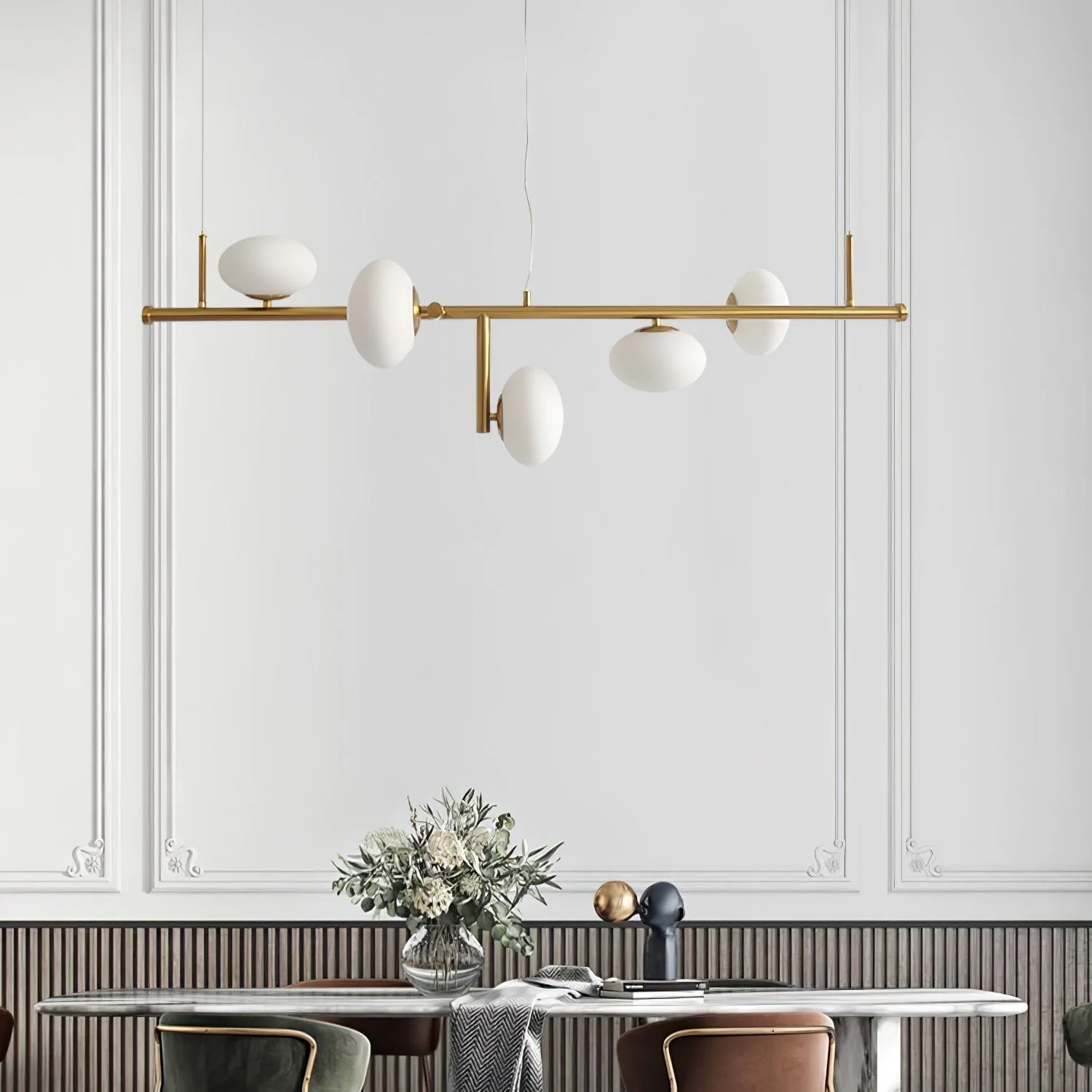 Balance Modern Glass Chandelier - Image 21