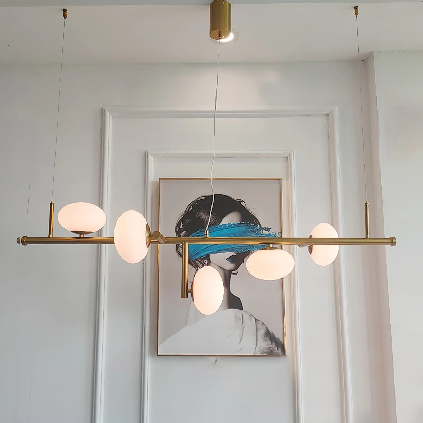 Balance Modern Glass Chandelier - Image 25