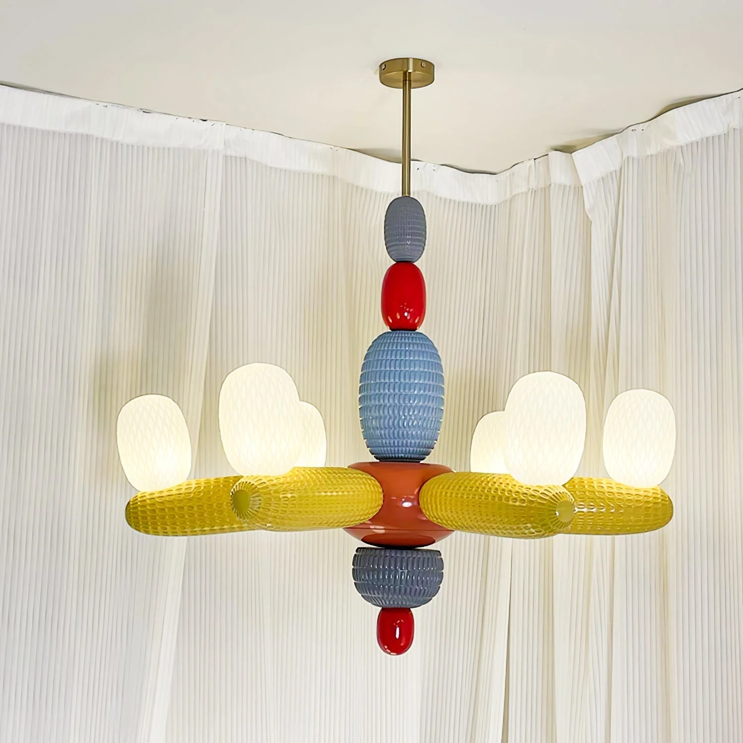 Balloons Premium Nordic Art Glass Chandelier - Image 33