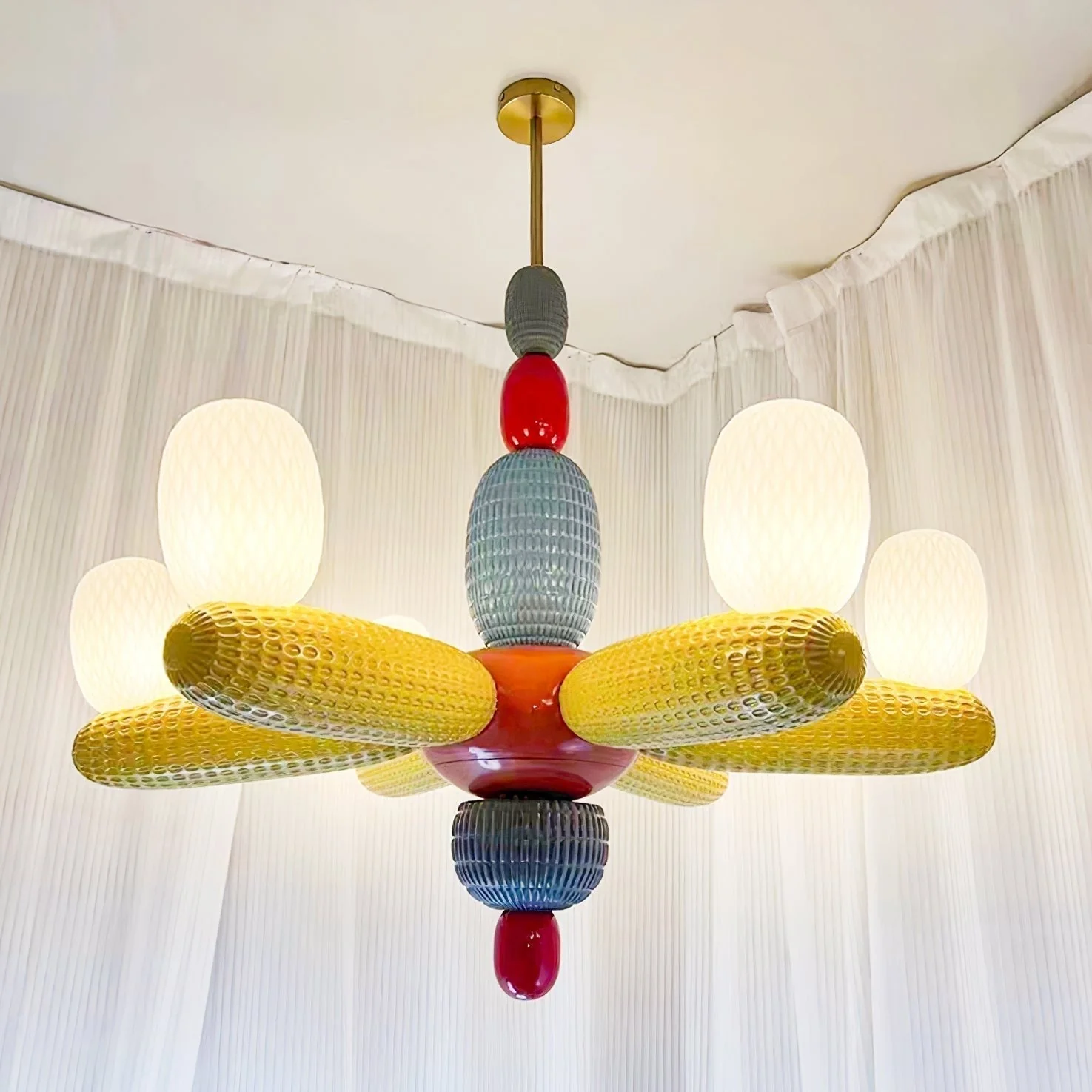 Balloons Premium Nordic Art Glass Chandelier - Image 34