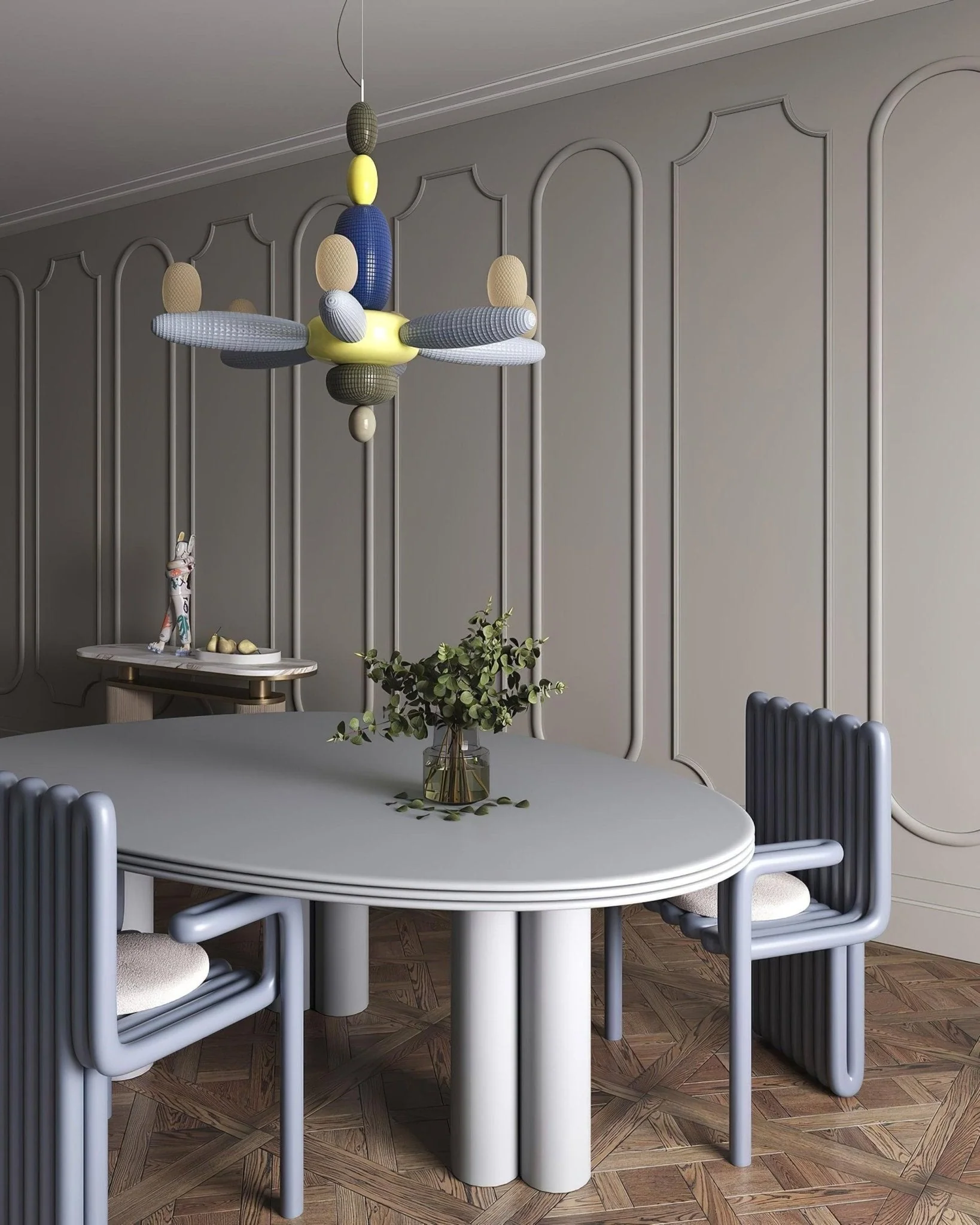 Balloons Premium Nordic Art Glass Chandelier - Image 35