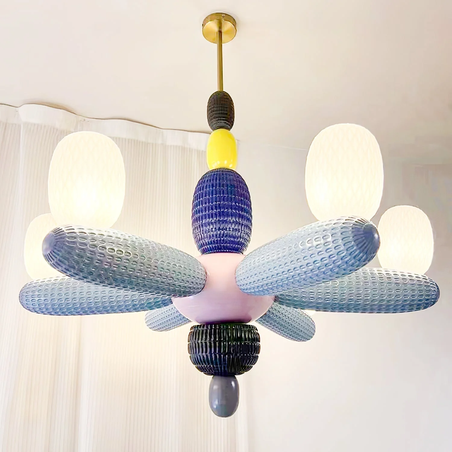 Balloons Premium Nordic Art Glass Chandelier - Image 7