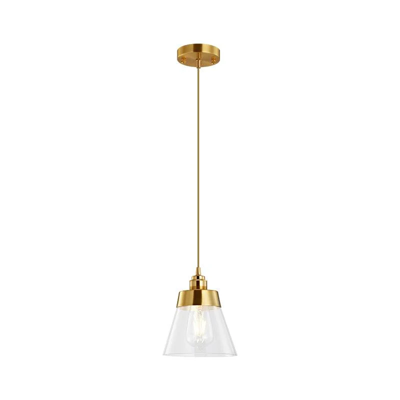 Baskin Minimalist Brass Pendant Light - Image 28