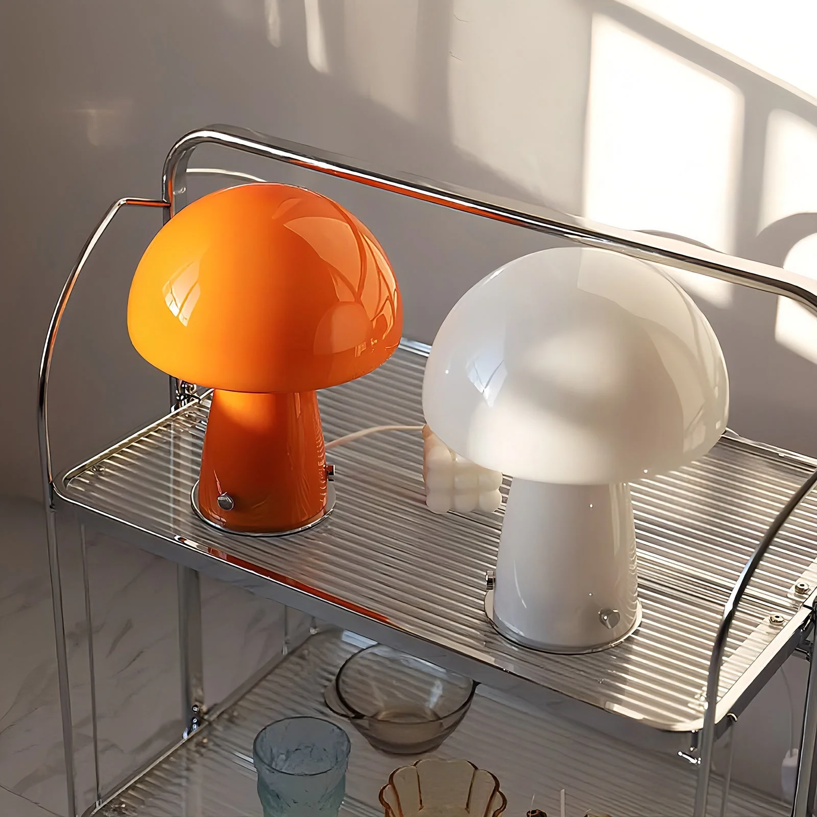 Bauhaus Modern Glass Table Lamp - Image 12