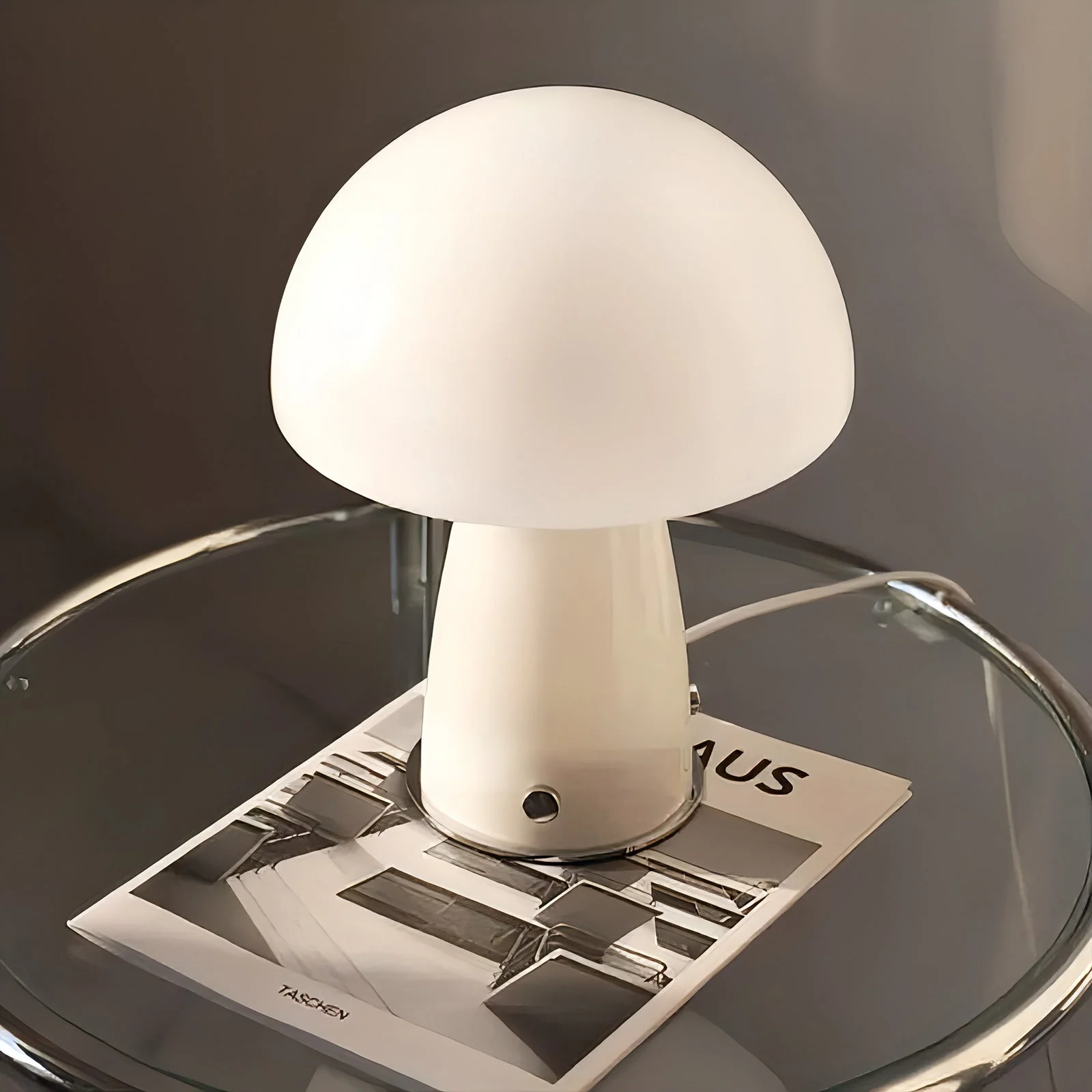 Bauhaus Modern Glass Table Lamp - Image 16