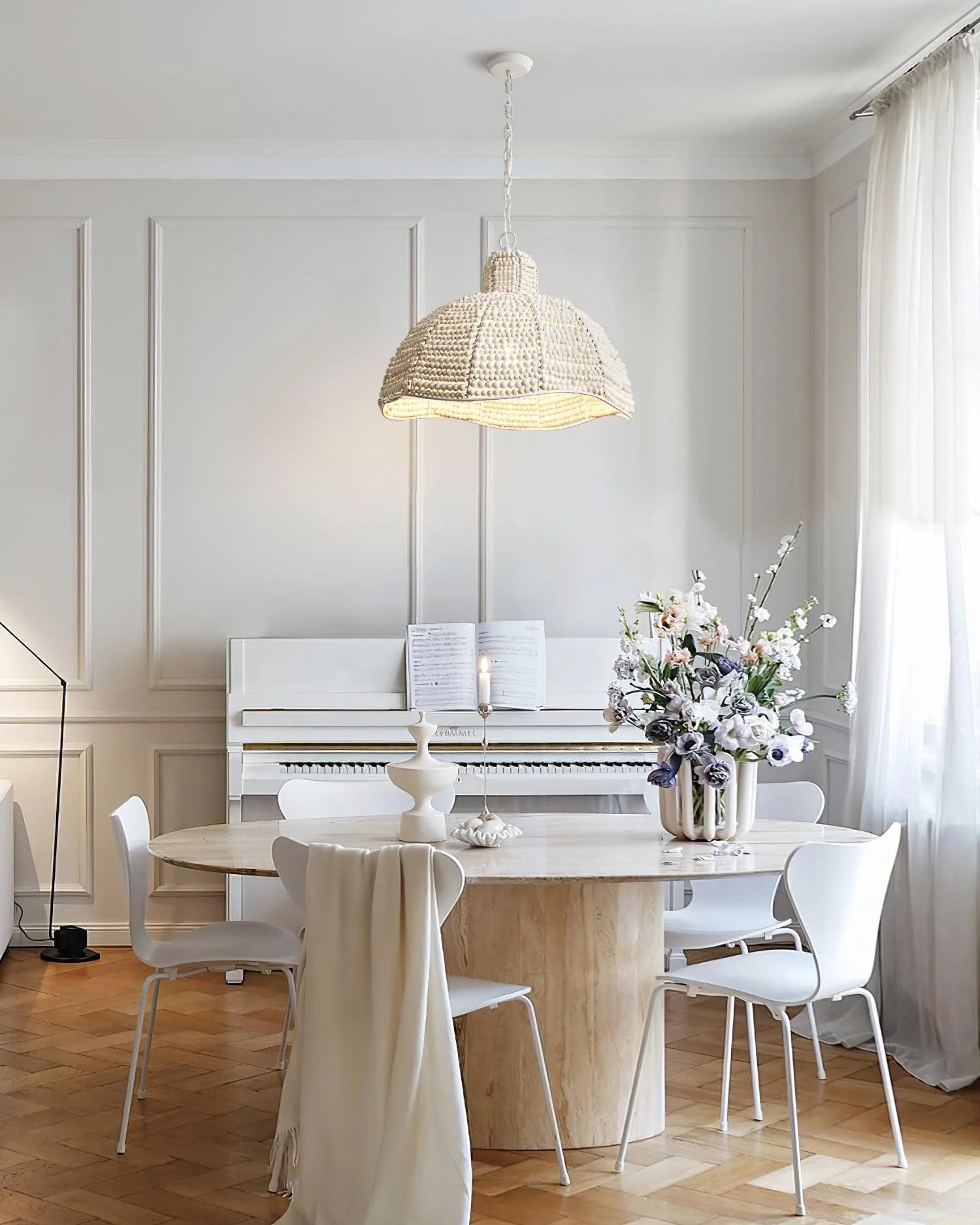 Beadora Contemporary Beads Pendant Lamp - Image 15