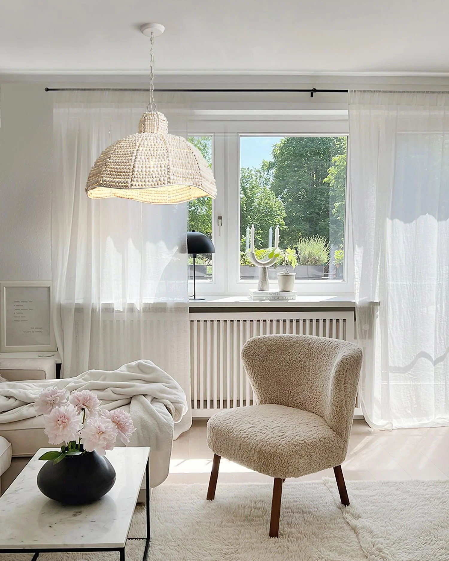 Beadora Contemporary Beads Pendant Lamp - Image 2
