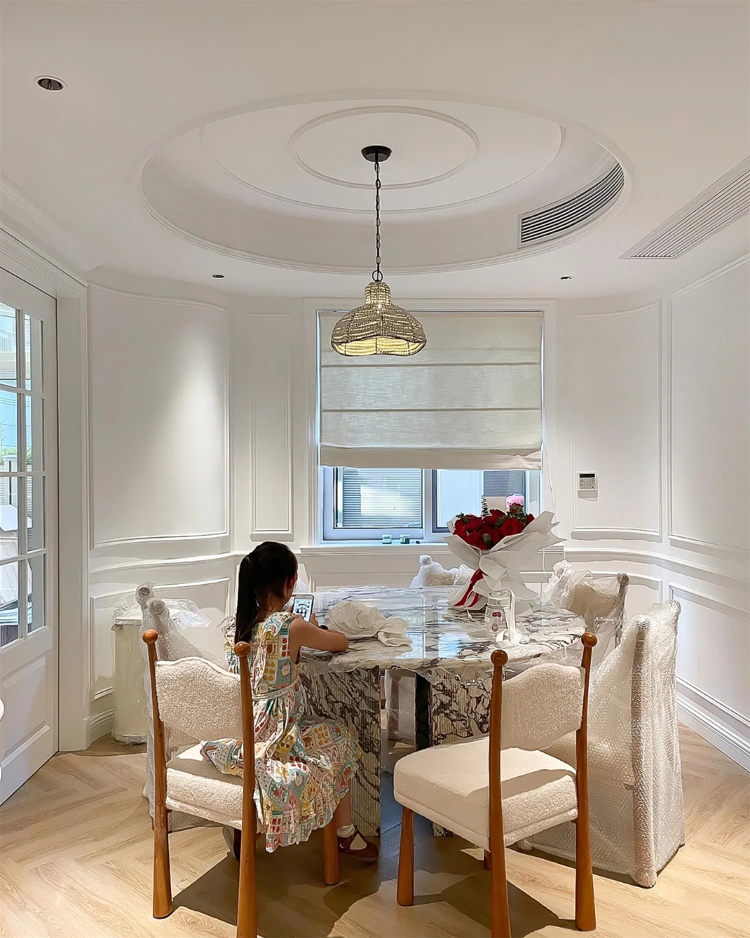 Beadora Contemporary Beads Pendant Lamp - Image 4
