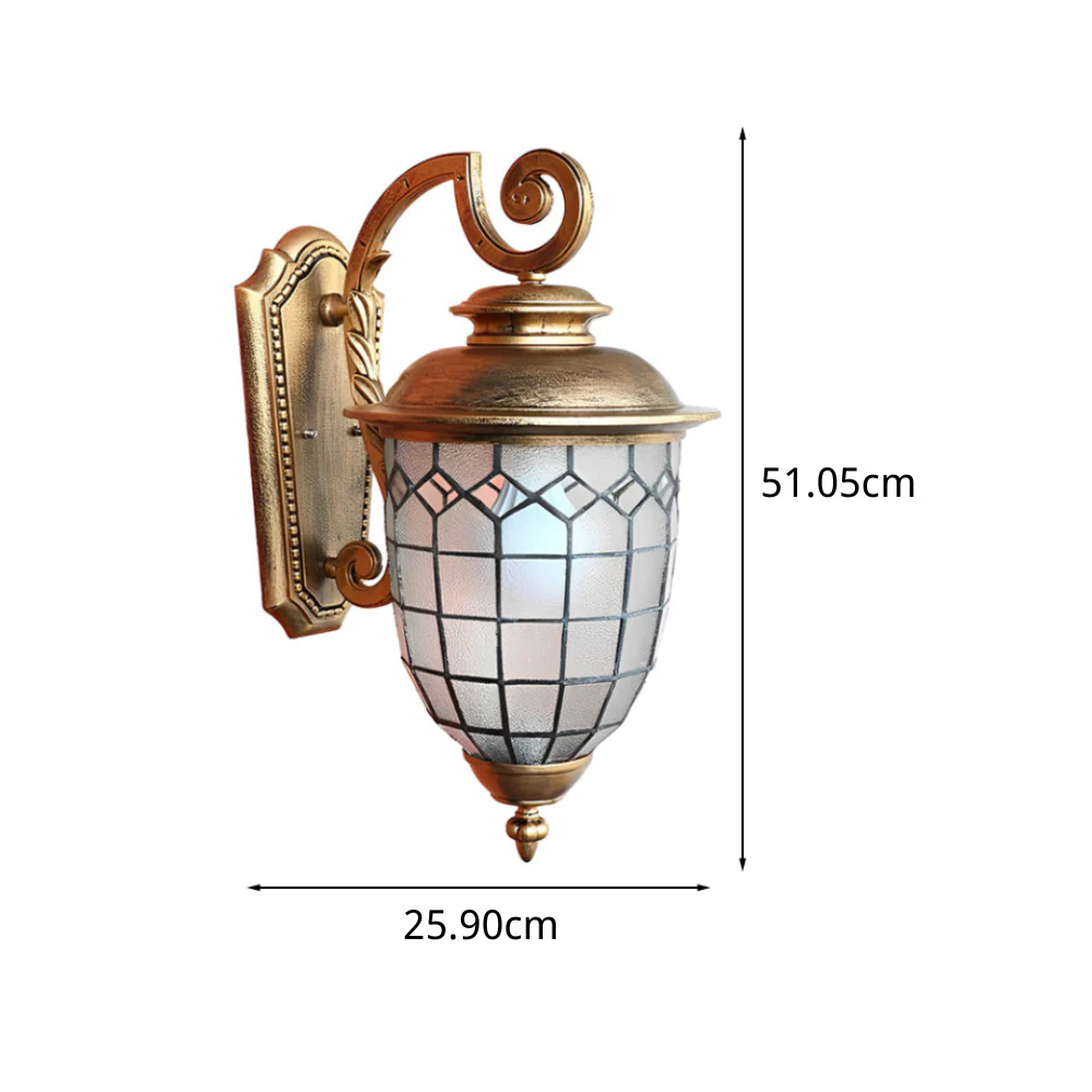 Beaiful Elegant Vintage Outdoor Wall Lights - Image 9