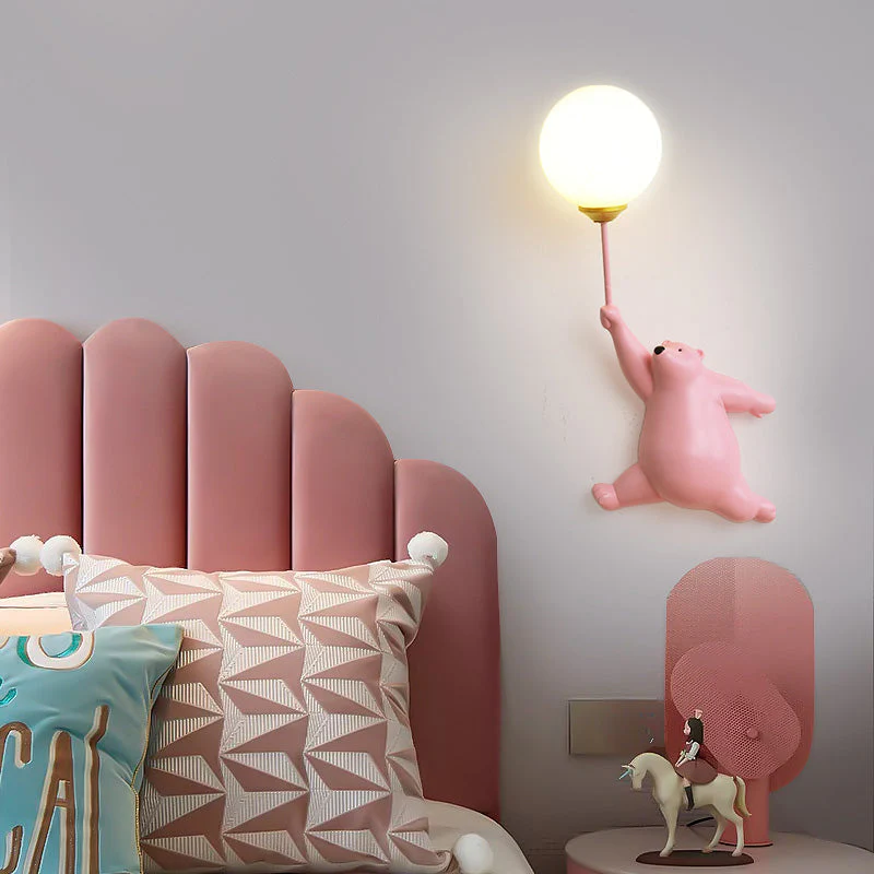 Bear Balloon Wall Reading Lamp - Image 2