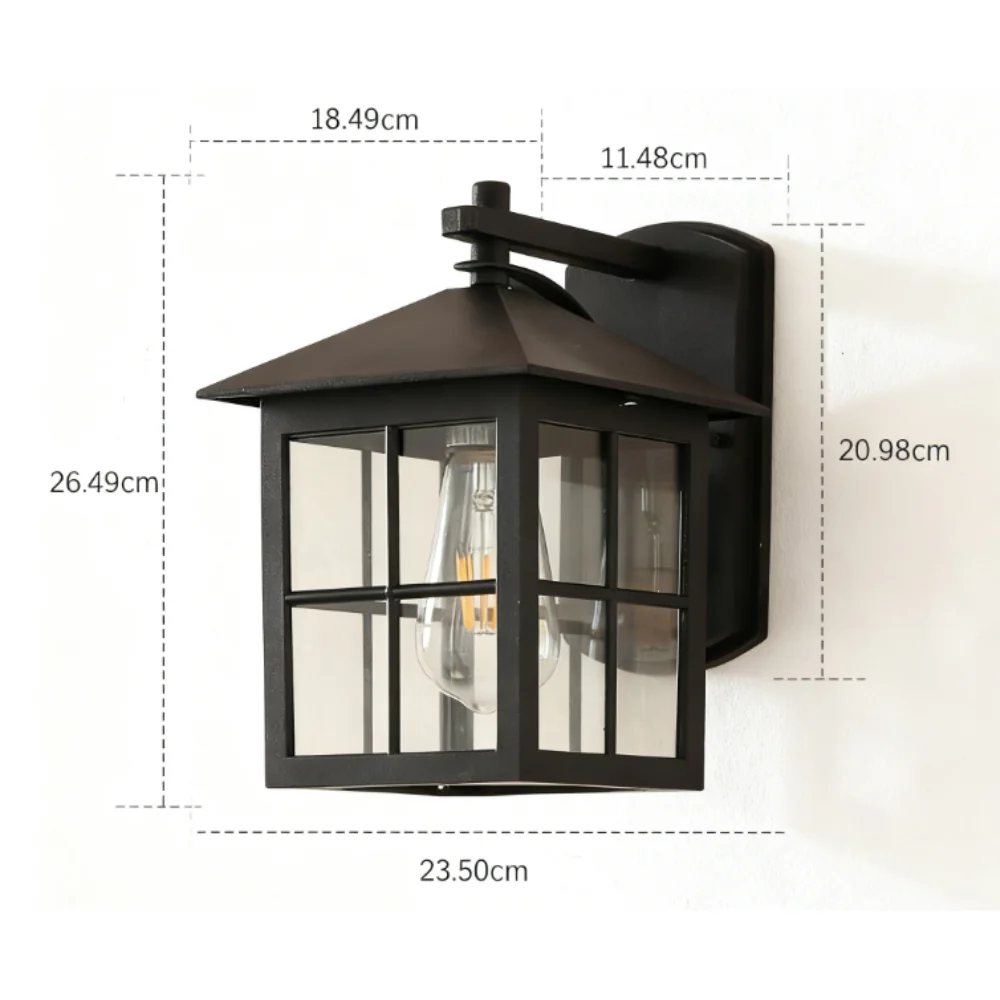 Beata Minimalist Lampshade Outdoor Lanterns - Image 10
